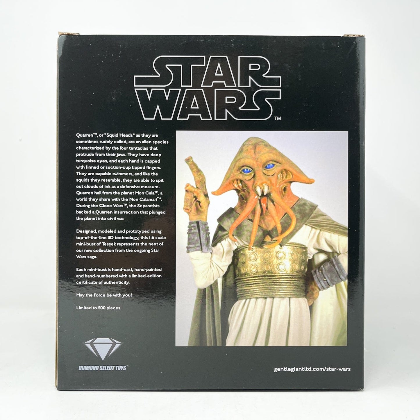 Vintage Gentle Giant Star Wars Statues & Busts Tessek (Squished) Collectible Bust - Gentle Giant Star Wars