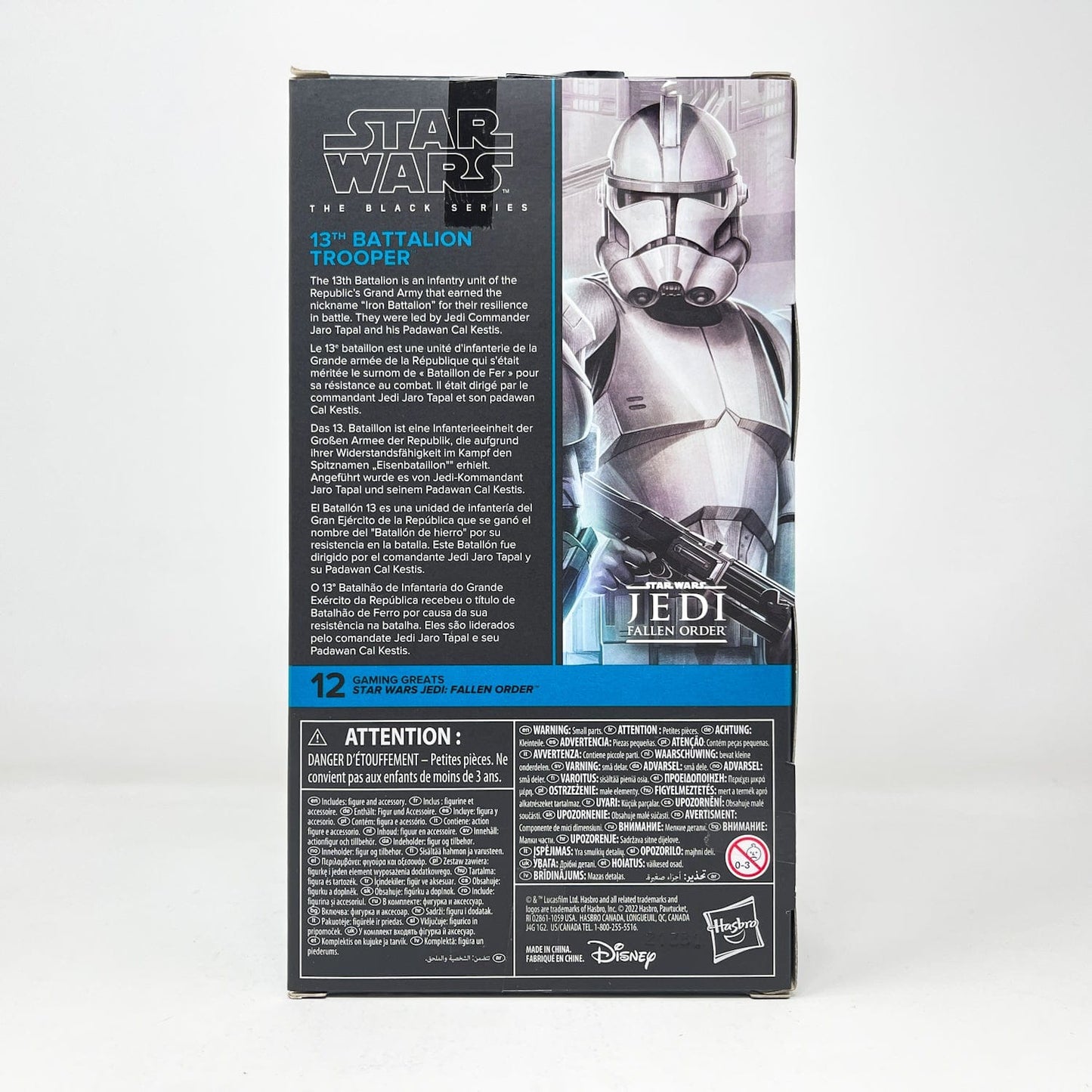 Vintage Hasbro Star Wars Black Series Sealed Figures 13th Battalion Clone Trooper GG 12 - Black Series Hasbro Star Wars Action Figure