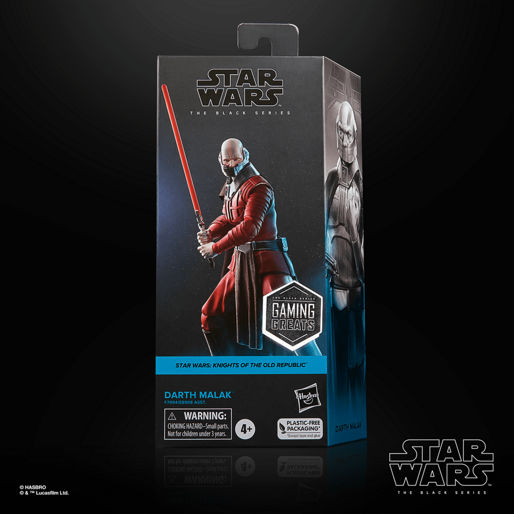 Vintage Hasbro Star Wars Black Series Sealed Figures Darth Malak - KOTOR - GG20 (2025) - Black Series Hasbro Star Wars Action Figure
