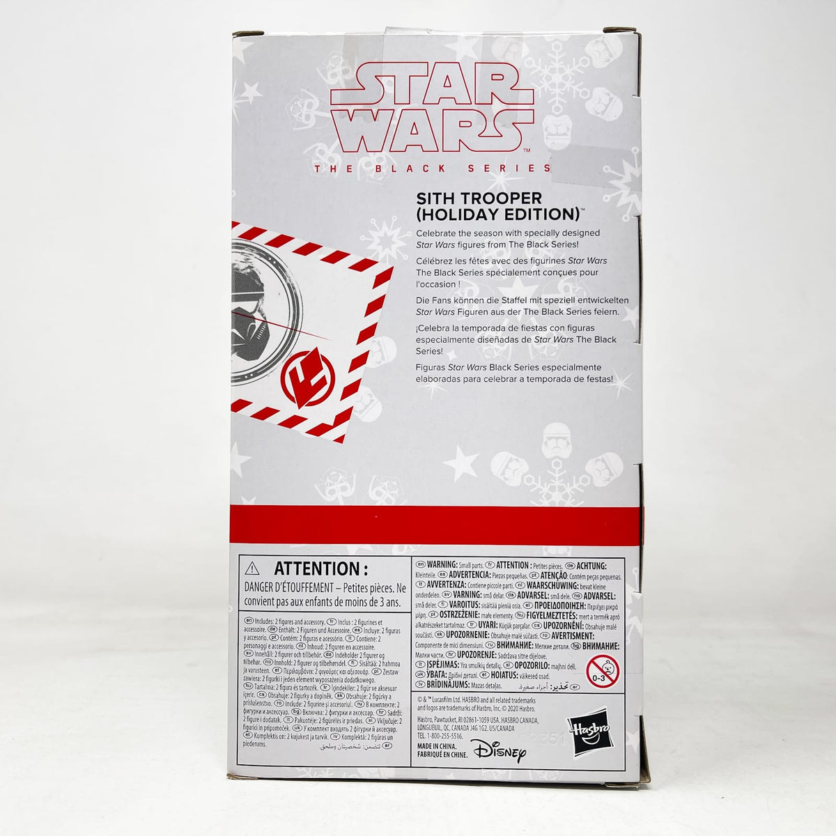 Vintage Hasbro Star Wars Black Series Sealed Figures Holiday Sith Trooper with Anzellan - Hasbro Black Series (2020)