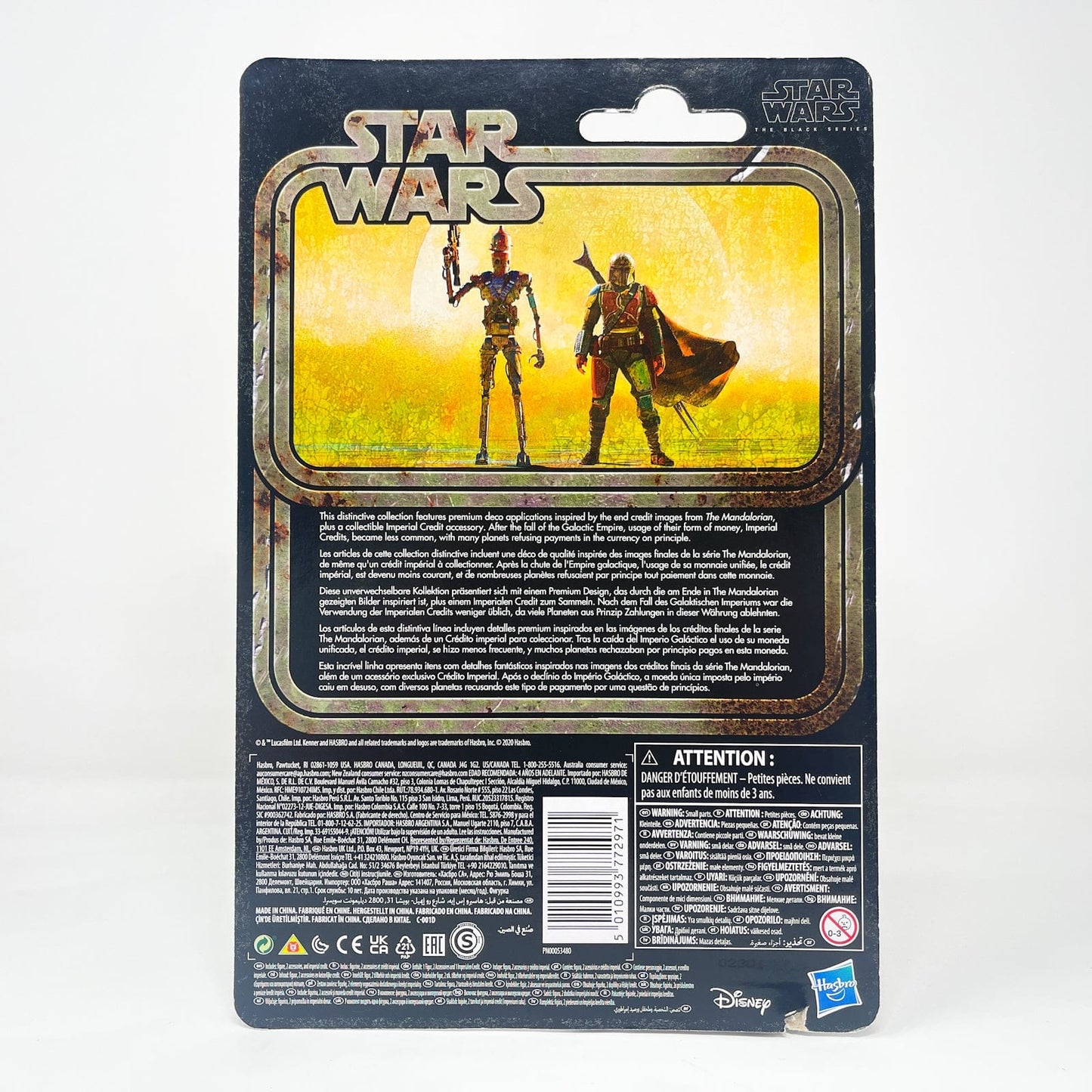 Vintage Hasbro Star Wars Black Series Sealed Figures IG-11 (Credit Collection) - Hasbro Black Series (2020)