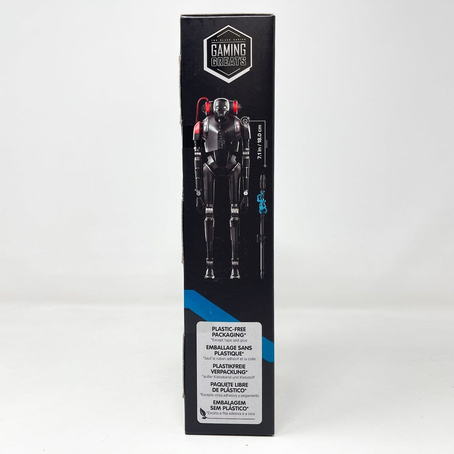 Vintage Hasbro Star Wars Black Series Sealed Figures KX Security Droid (Jedi: Survivor) - Black Series Hasbro Star Wars