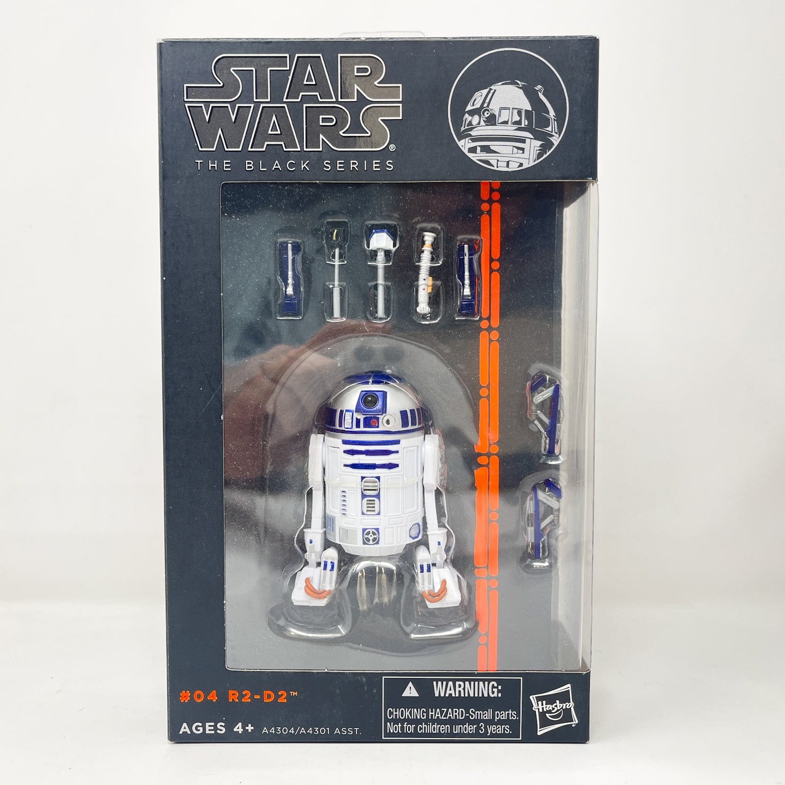 Hasbro 2013 R2-D2 Orange Line Black Series Star Wars Figure – 4th