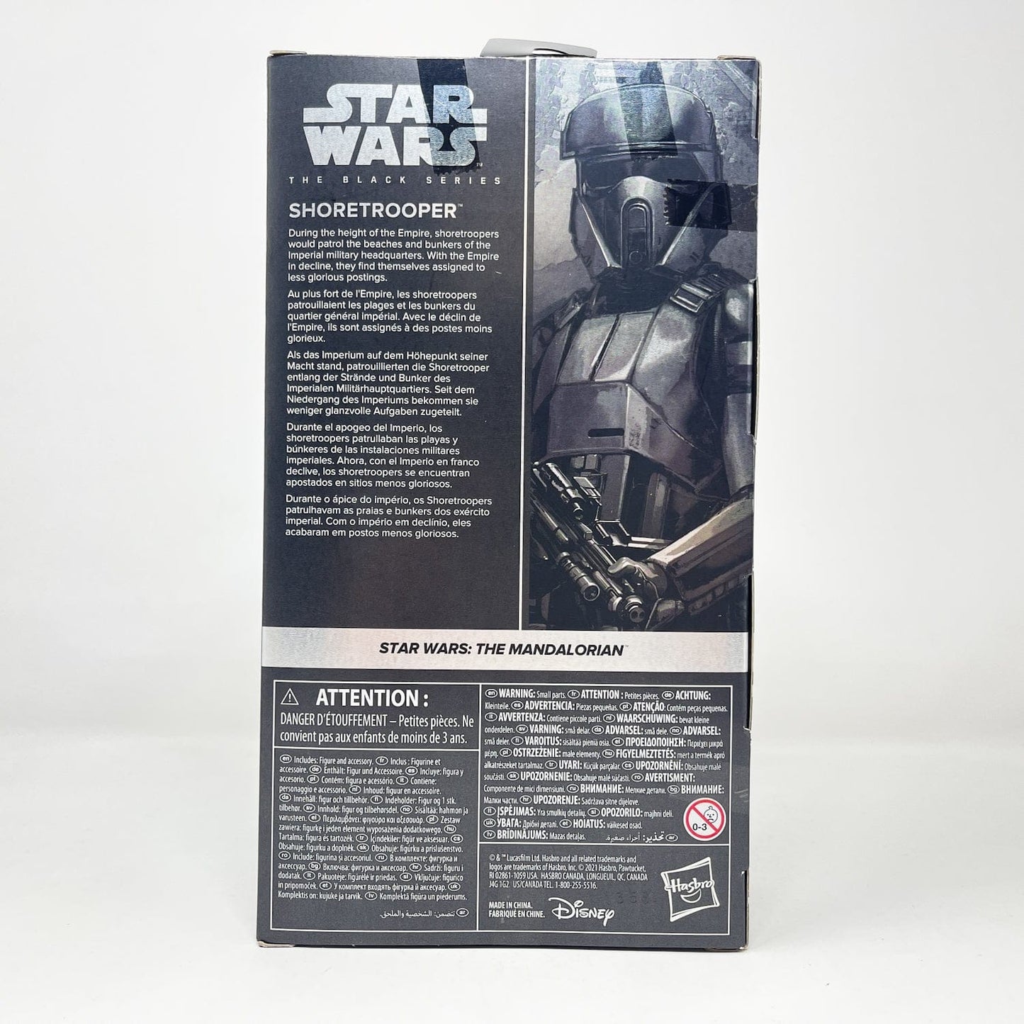 Vintage Hasbro Star Wars Black Series Sealed Figures Shoretrooper (Carbonized) - Black Series Hasbro Star Wars Action Figure