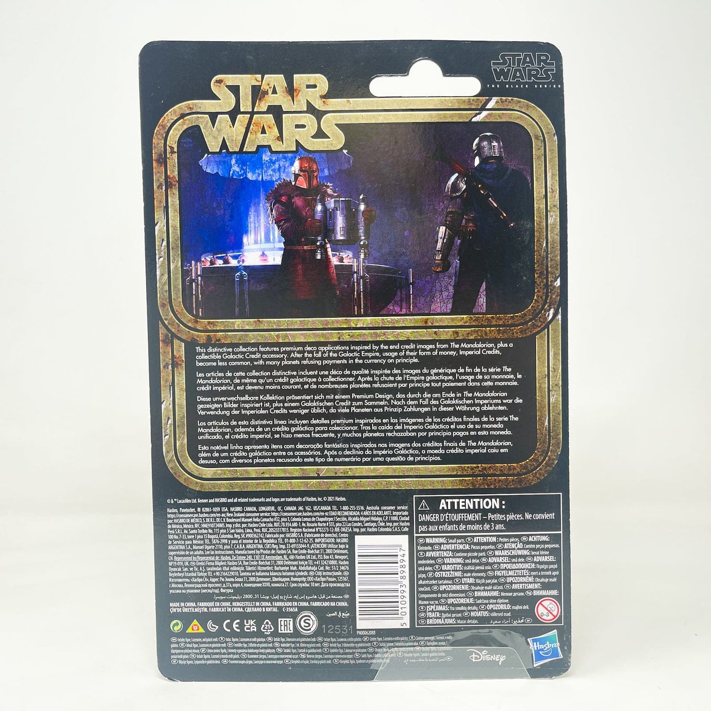 Vintage Hasbro Star Wars Black Series Sealed Figures The Armorer (Credit Collection) - Hasbro Black Series (2022)