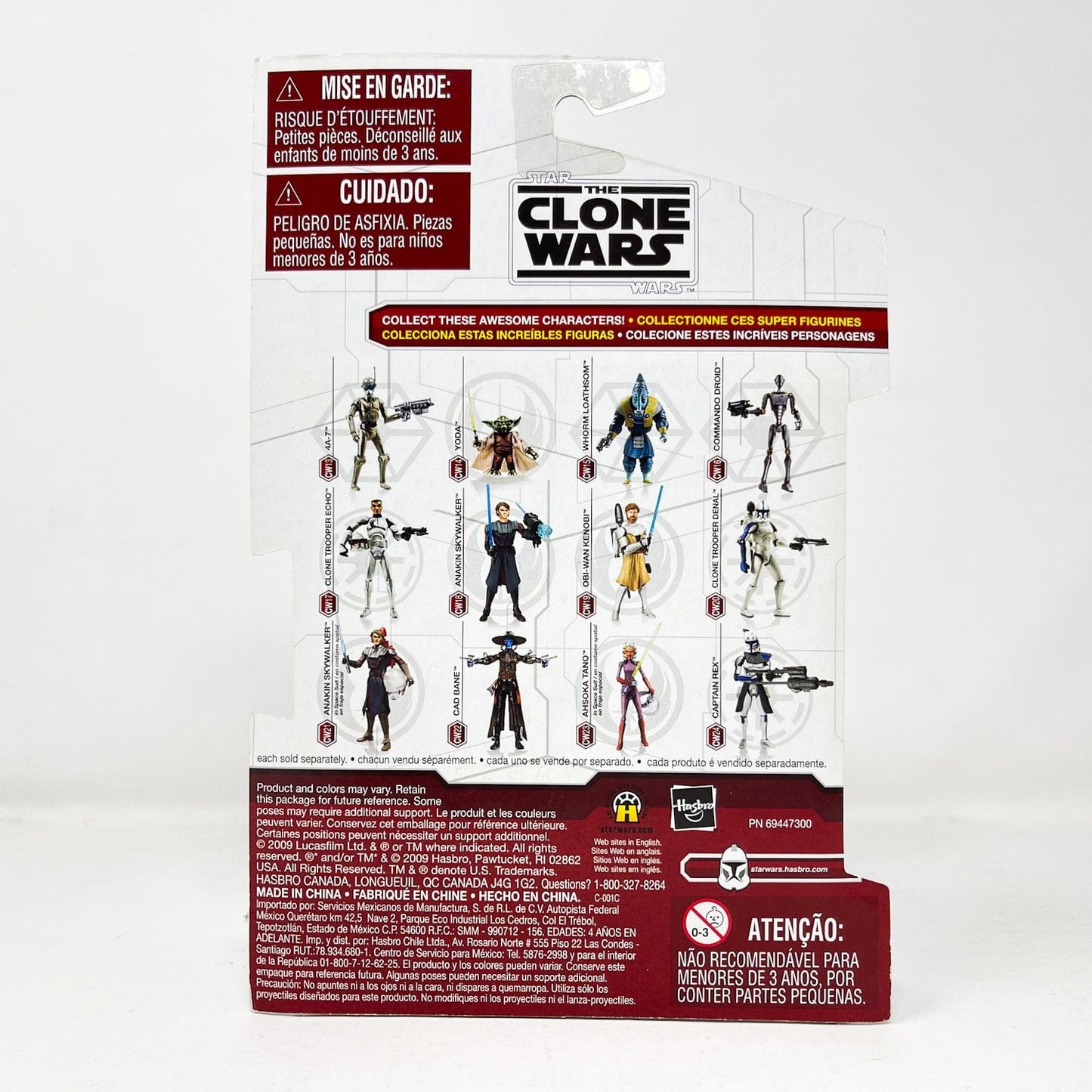 Vintage Hasbro Star Wars Mid MOC Ahsoka Tano CW23 - Hasbro Clone Wars Star Wars Action Figure