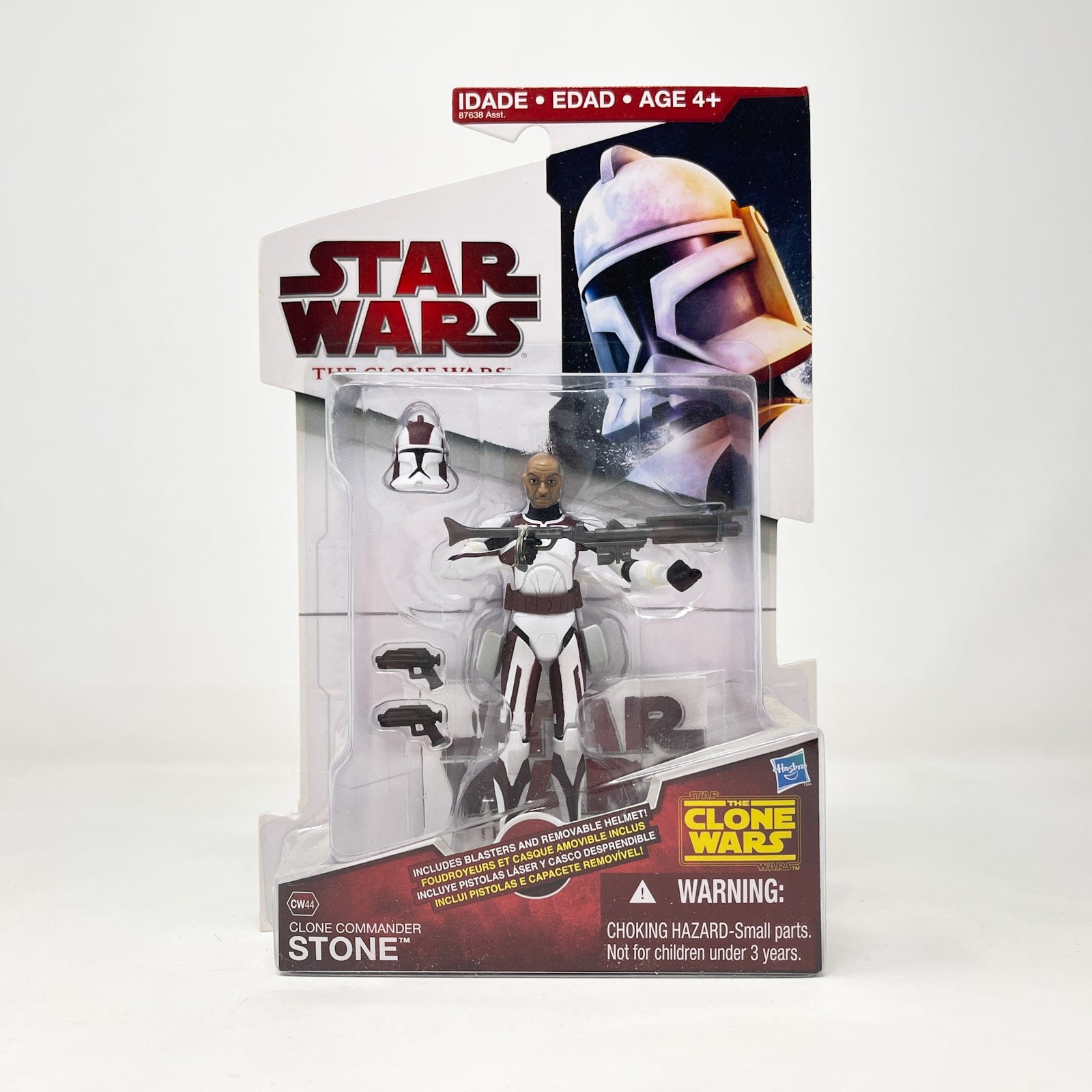Clone Commander Stone (CW44) - Hasbro The Clone Wars (2009) – 4th