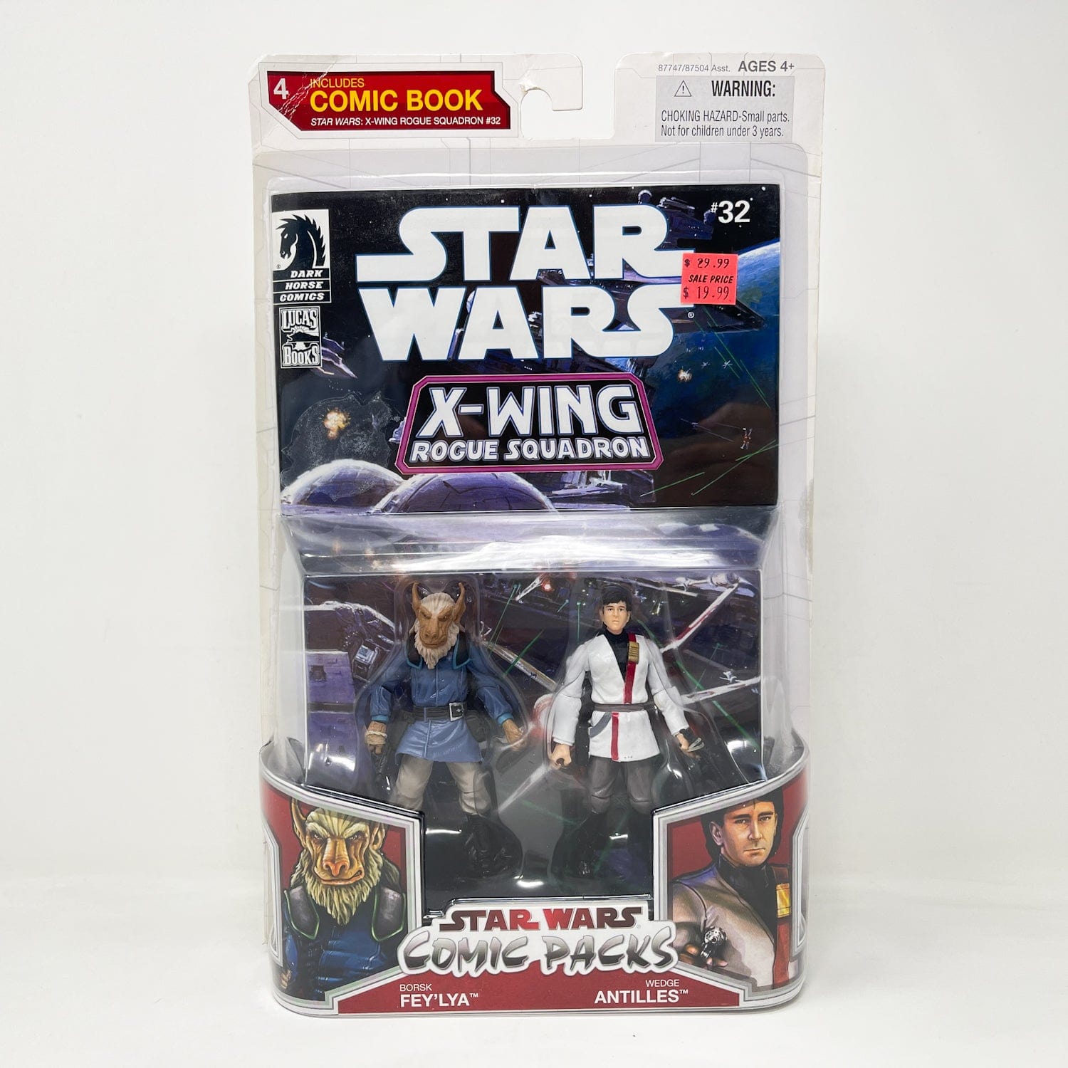 Comic Pack Borsk Fey'lya & Wedge Antilles - Hasbro Star Wars
