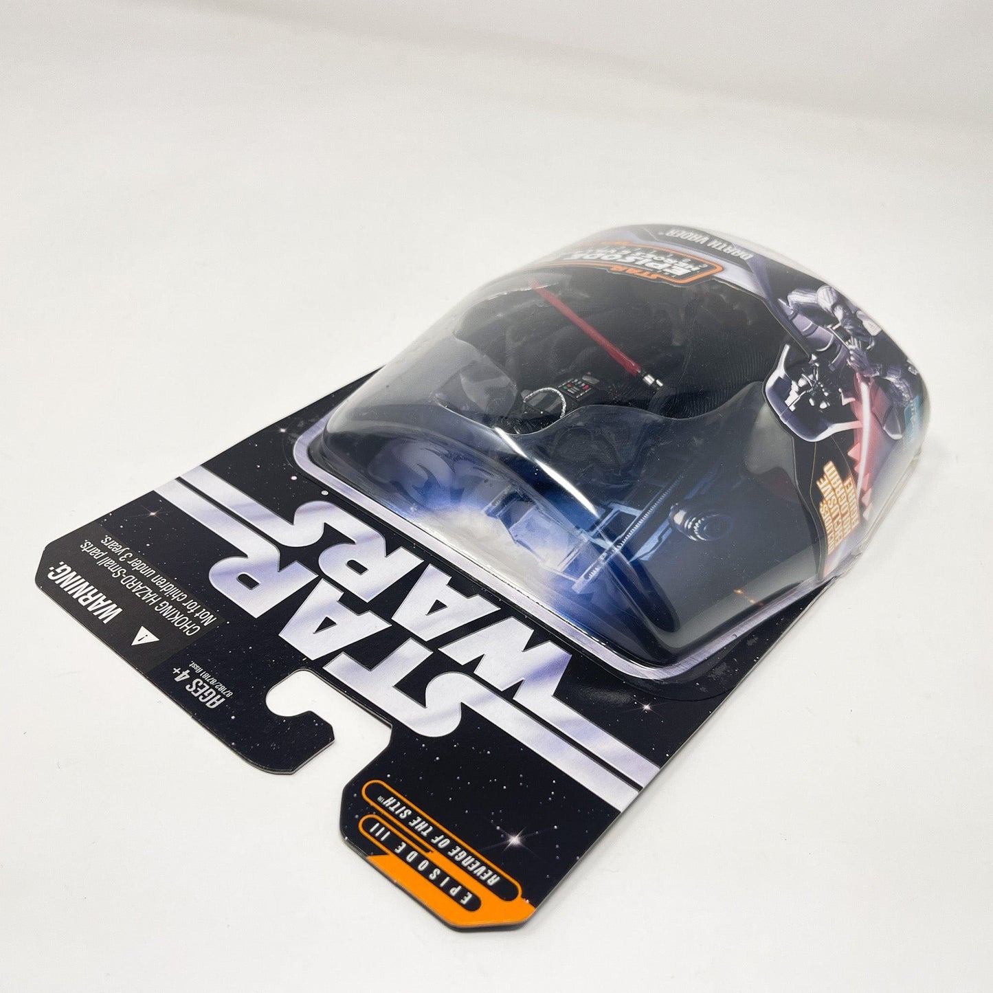 Vintage Hasbro Star Wars Mid MOC Darth Vader (ROTS) Heroes & Villains #1 - Hasbro 2006 Saga Collection 3.75" Star Wars Action Figure