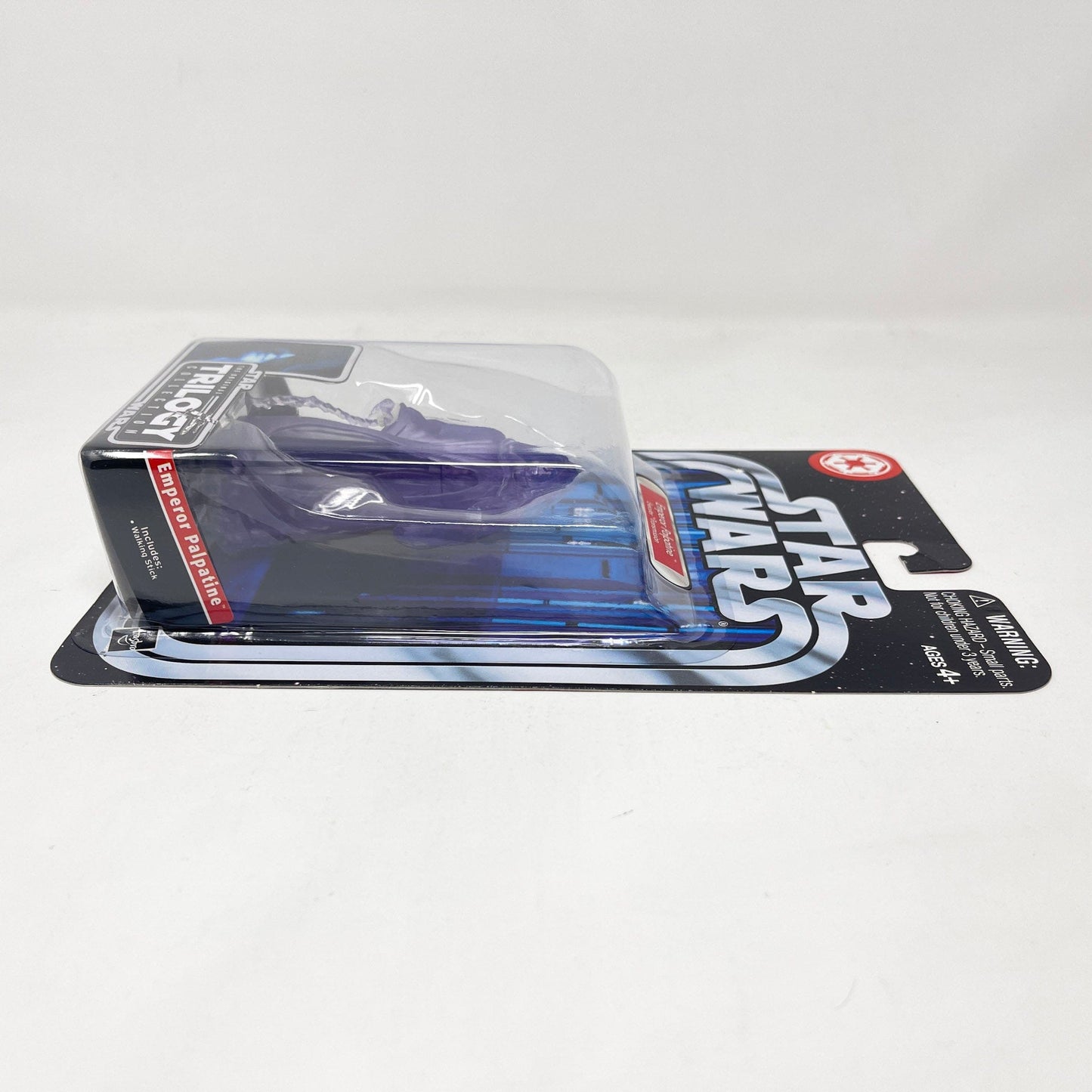 Vintage Hasbro Star Wars Mid MOC Holographic Emperor Palpatine - Executor Transmission (2004) - Hasbro Original Trilogy Collection