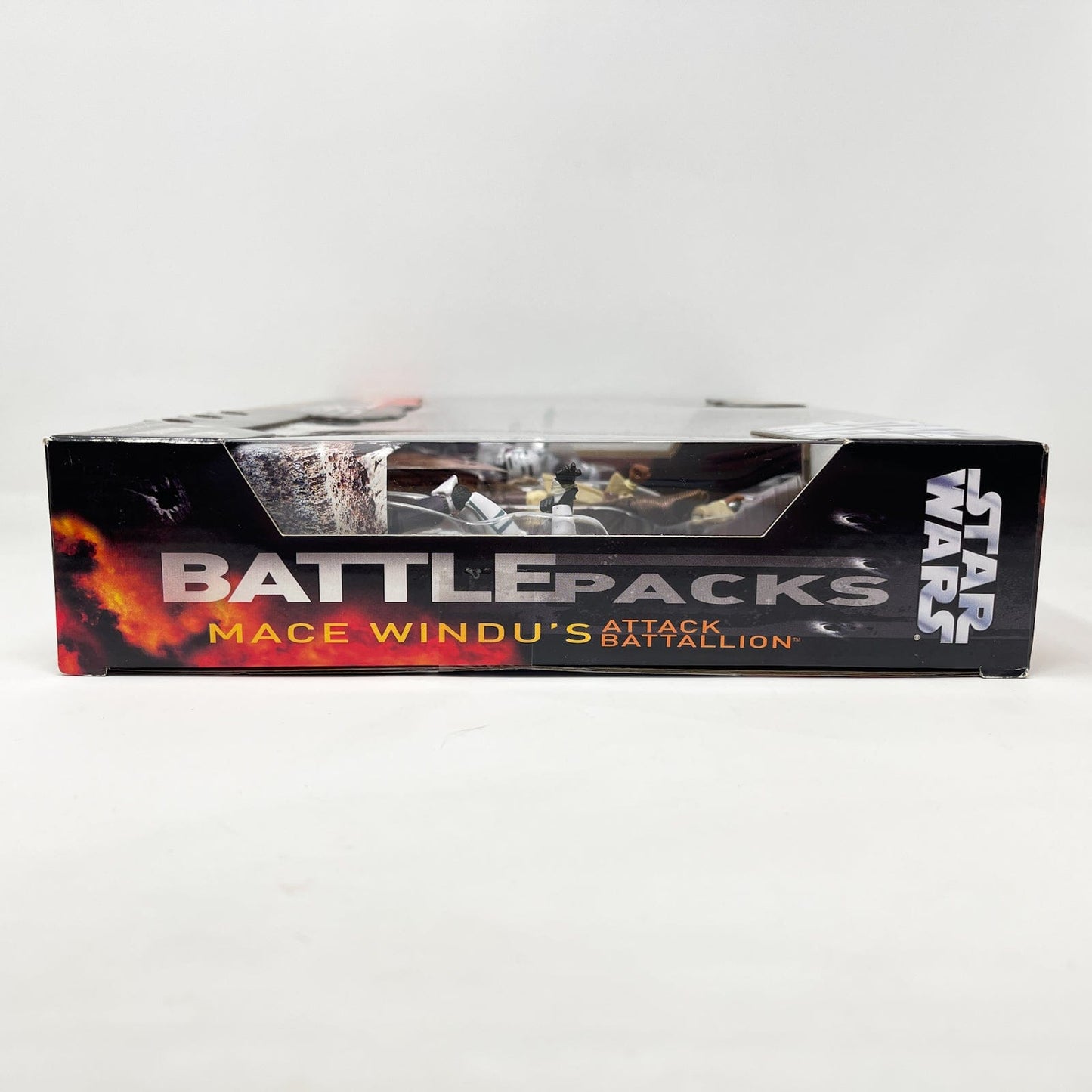 Vintage Hasbro Star Wars Mid MOC Mace Windu's Attack Battalion Battle Pack - Hasbro Saga Collection (2006)