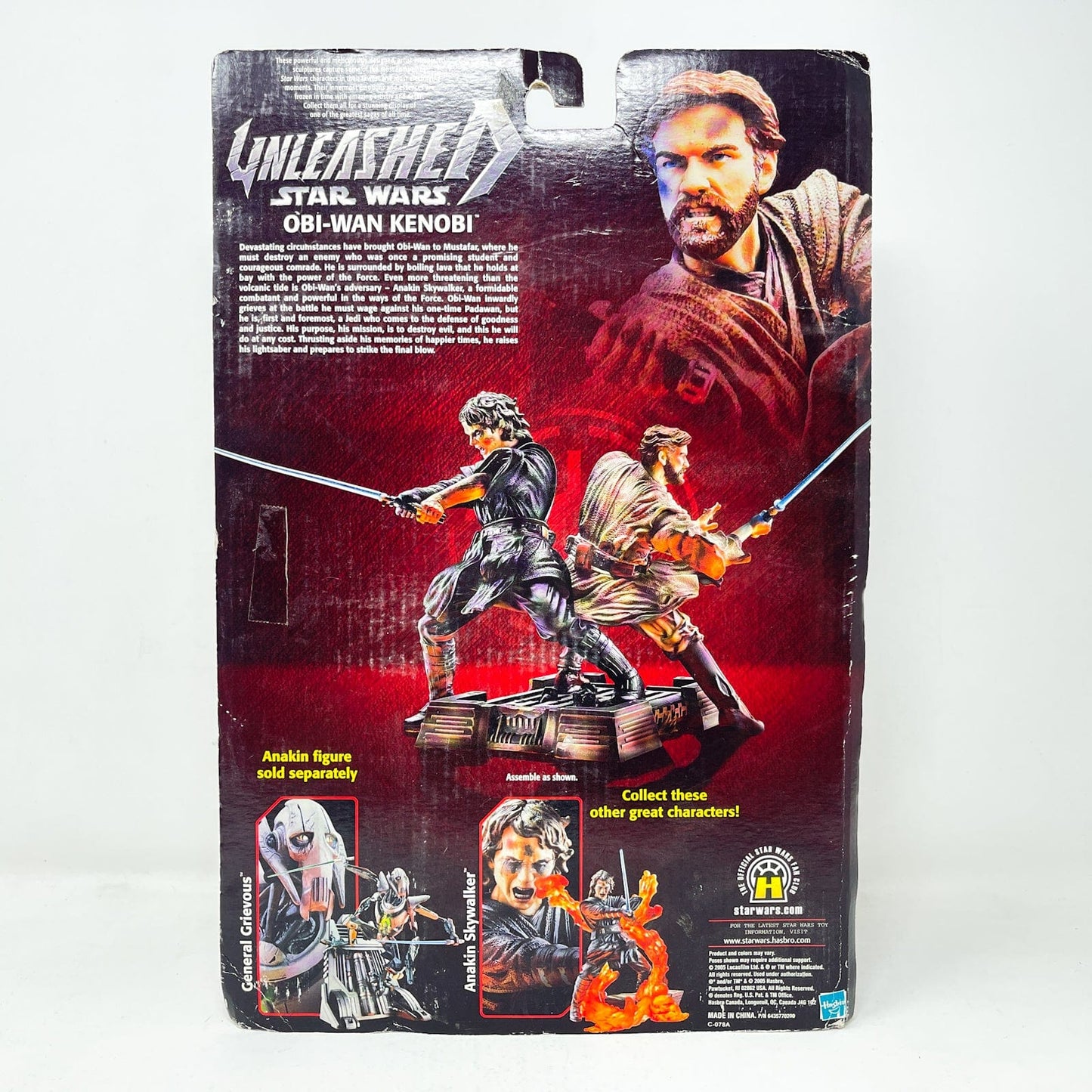 Vintage Hasbro Star Wars Mid MOC Obi-Wan Kenobi - Hasbro Unleashed Collection