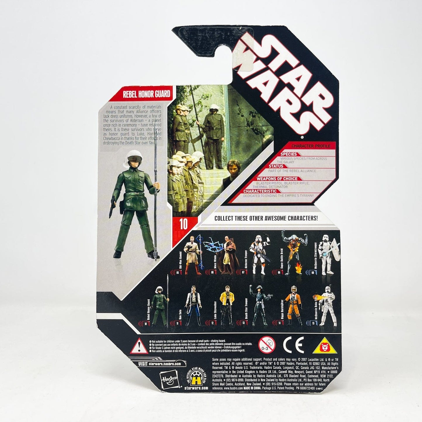Vintage Hasbro Star Wars Mid MOC Rebel Honor Guard #10 - Hasbro 30th Anniversary Collection