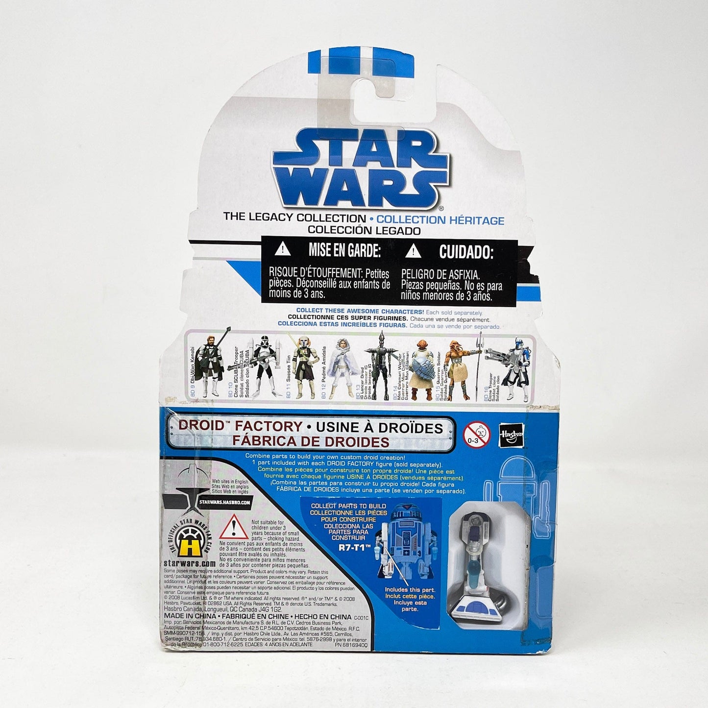 Vintage Hasbro Star Wars Mid MOC Saesee Tiin (BD 11) Jedi Master - Hasbro 2008 Legacy Collection Saga Legends Star Wars Action Figure