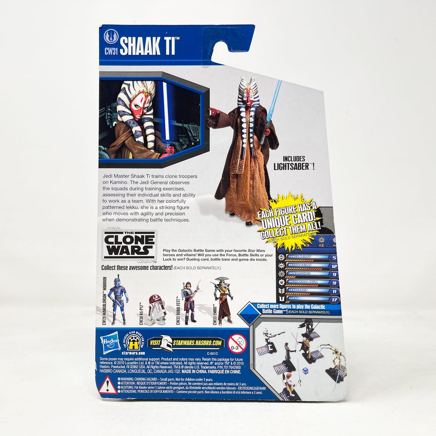 Vintage Hasbro Star Wars Mid MOC Shaak Ti CW31 - Hasbro Clone Wars 2010