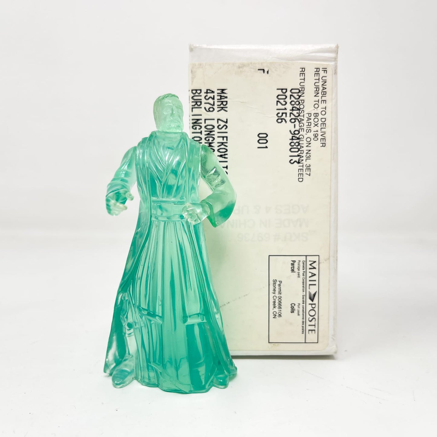 Vintage Hasbro Star Wars Mid MOC Spirit of Obi-Wan Kenobi Mail Away - Hasbro Power of the Force 2 (POTF2) (1997)