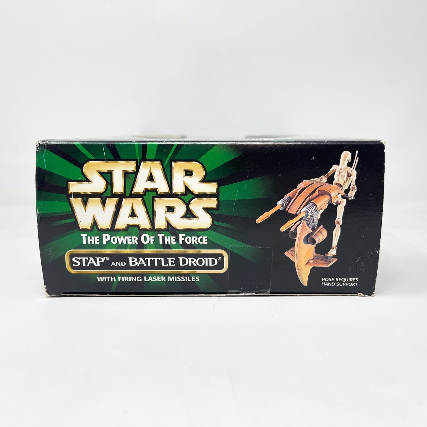 Vintage Hasbro Star Wars Mid MOC STAP & Battle Droid - Hasbro Power of the Force 2 (POTF2 1999)