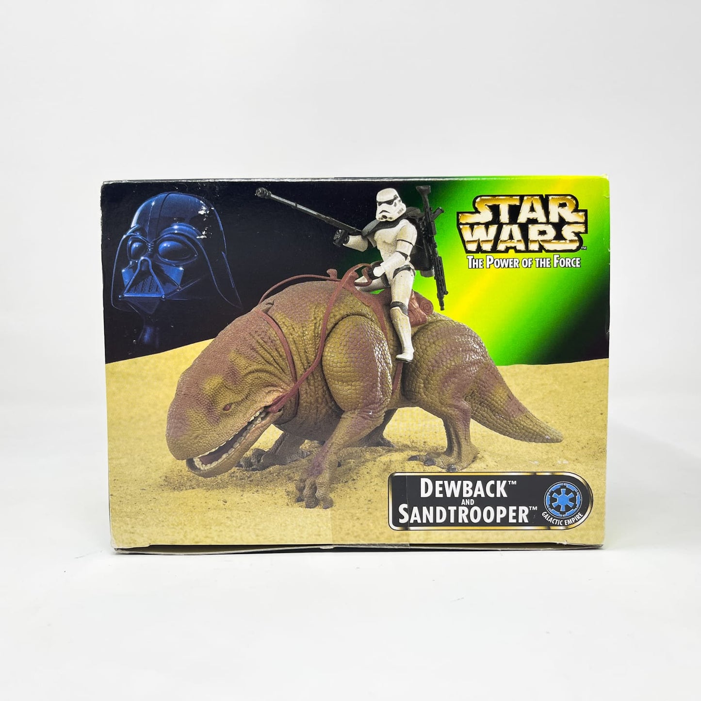 Vintage Hasbro Star Wars Mid Ships Dewback with Sandtrooper - Power of the Force 1997 - Hasbro Kenner Star Wars (1997)