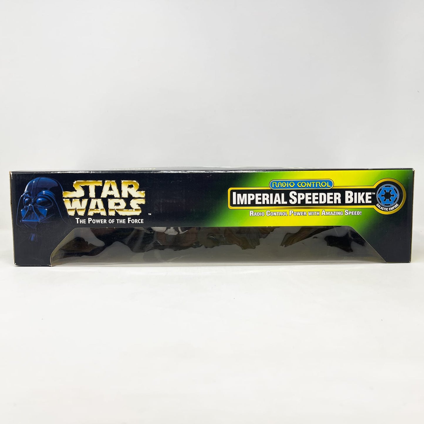 Vintage Hasbro Star Wars Mid Ships Radio Controlled Imperial Speeder Bike 1997 - Hasbro POTF2 - Sealed