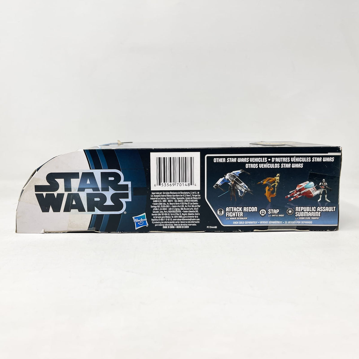 Vintage Hasbro Star Wars Mid Ships Republic Attack Dropship with Clone Pilot – 2012 Hasbro Star Wars Movie Heroes