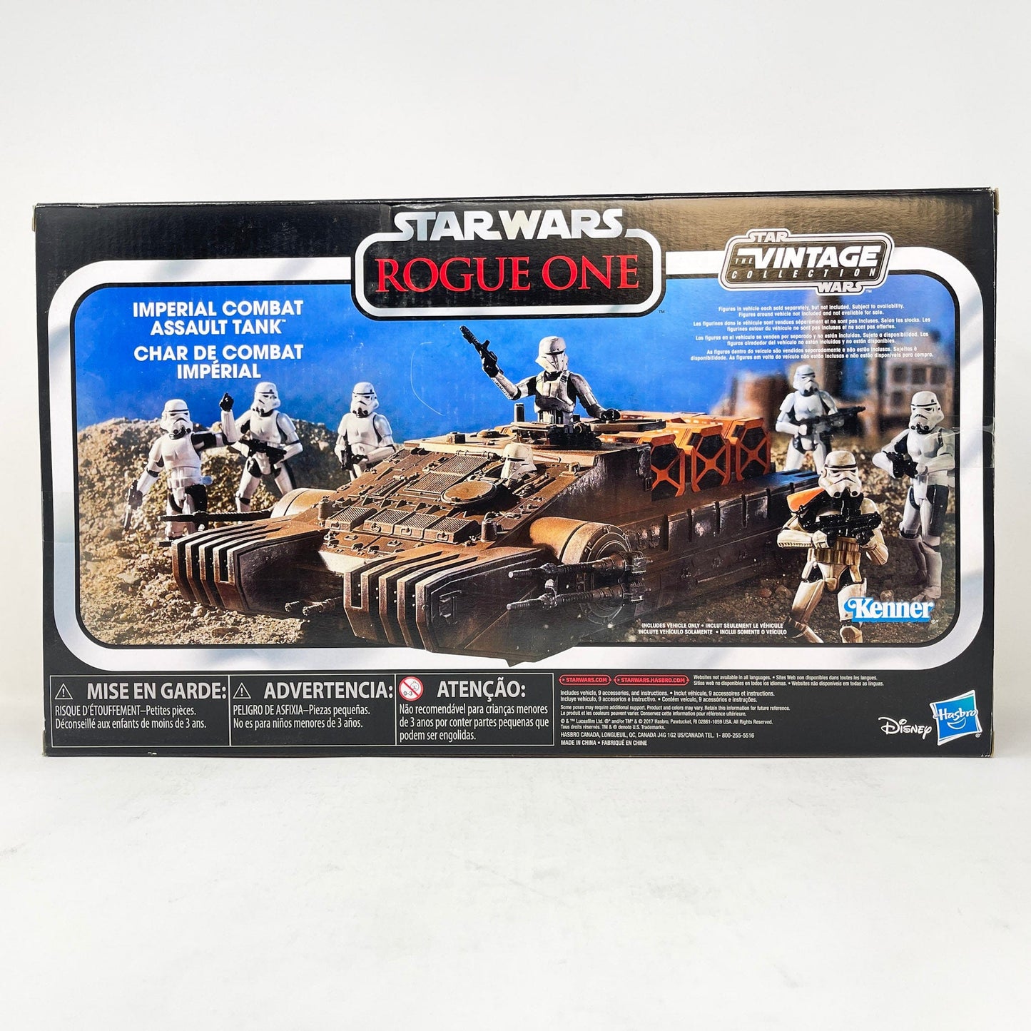 Vintage Hasbro Star Wars Mid Ships VC Rogue One Imperial Combat Assault Tank - MISB Hasbro Star Wars Vintage Collection Vehicle