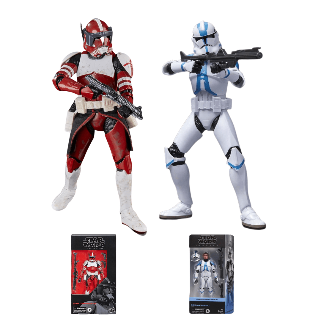 Black Series Clone Star Wars All Clone Commanders Star Wars The