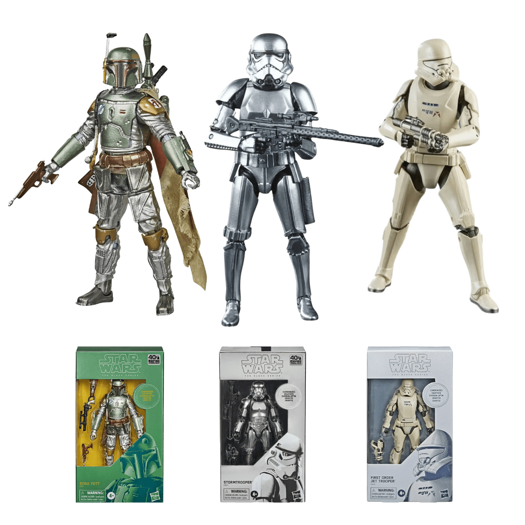 Star Wars deals Black Series Carbonized Bundle