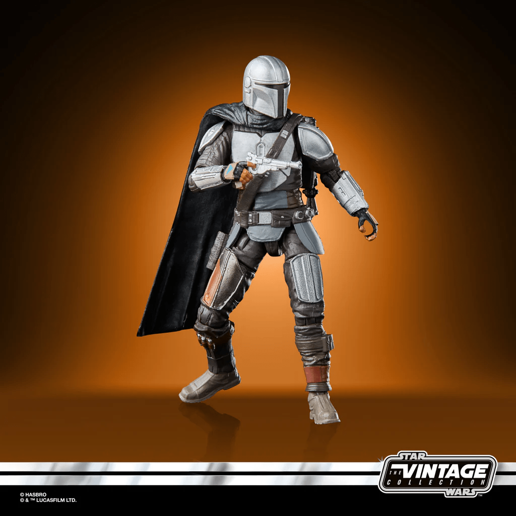Vintage Hasbro Star Wars Modern MOC VC181 Mandalorian (Full Beskar) - The Vintage Collection Hasbro Star Wars