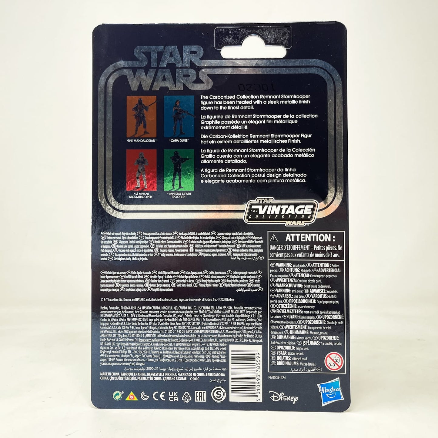 Vintage Hasbro Star Wars Vintage Collection Carded VC Remnant Stormtrooper Carbonized - The Vintage Collection