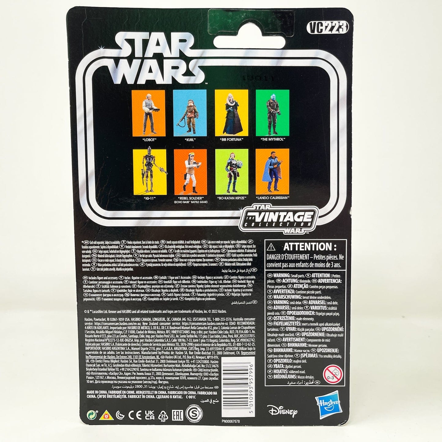 Vintage Hasbro Star Wars Vintage Collection Carded VC223 Lobot - The Vintage Collection Hasbro Star Wars