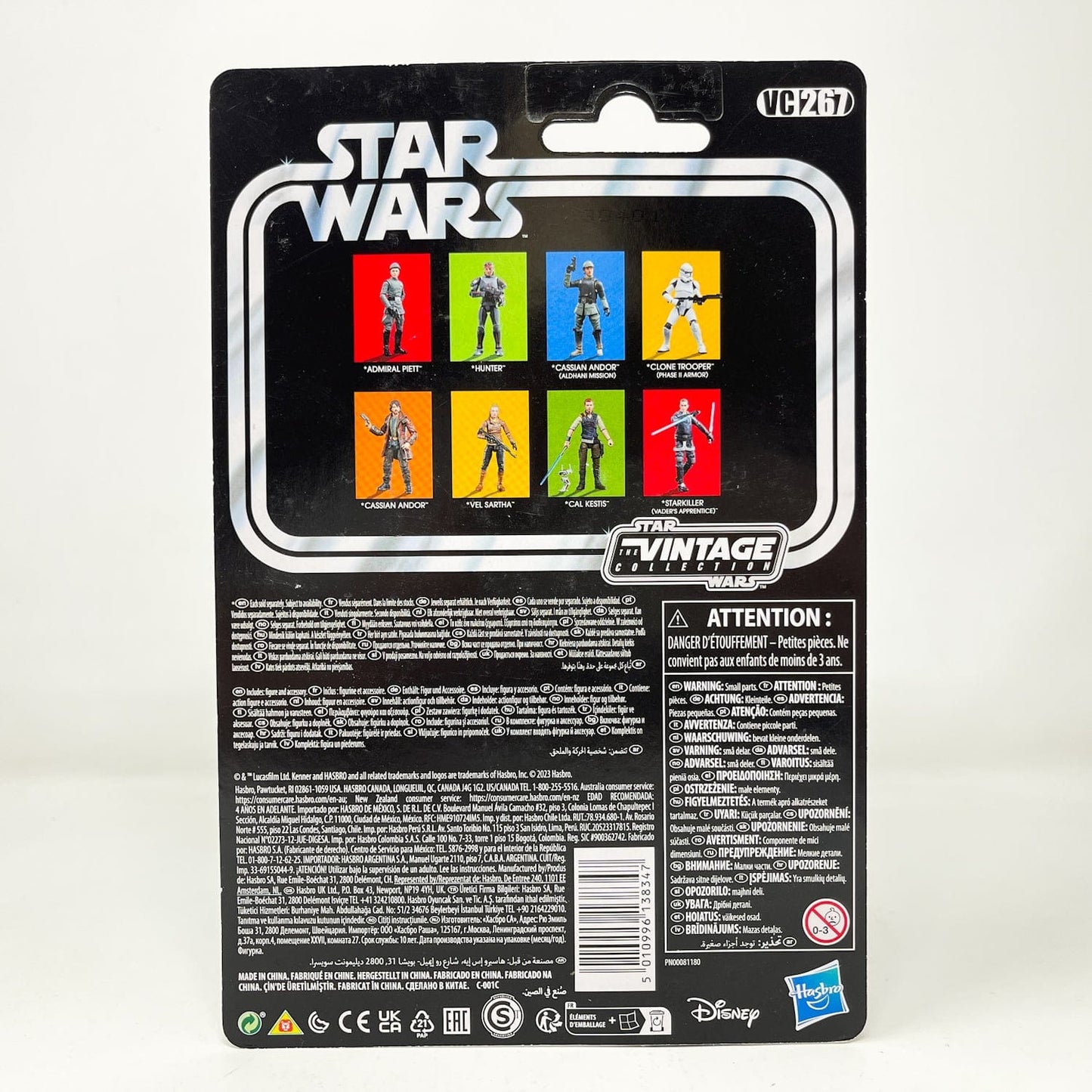 Vintage Hasbro Star Wars Vintage Collection Carded VC267 Cassian Andor (Aldhani Mission)- The Vintage Collection Hasbro Star Wars