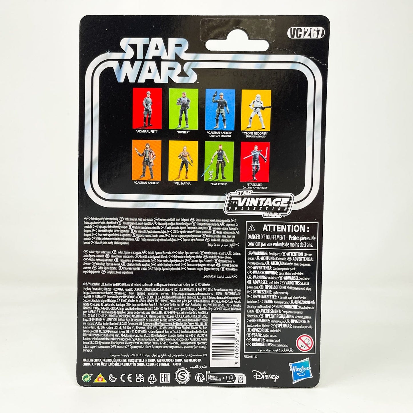 Vintage Hasbro Star Wars Vintage Collection Carded VC267 Cassian Andor (Aldhani Mission)- The Vintage Collection Hasbro Star Wars