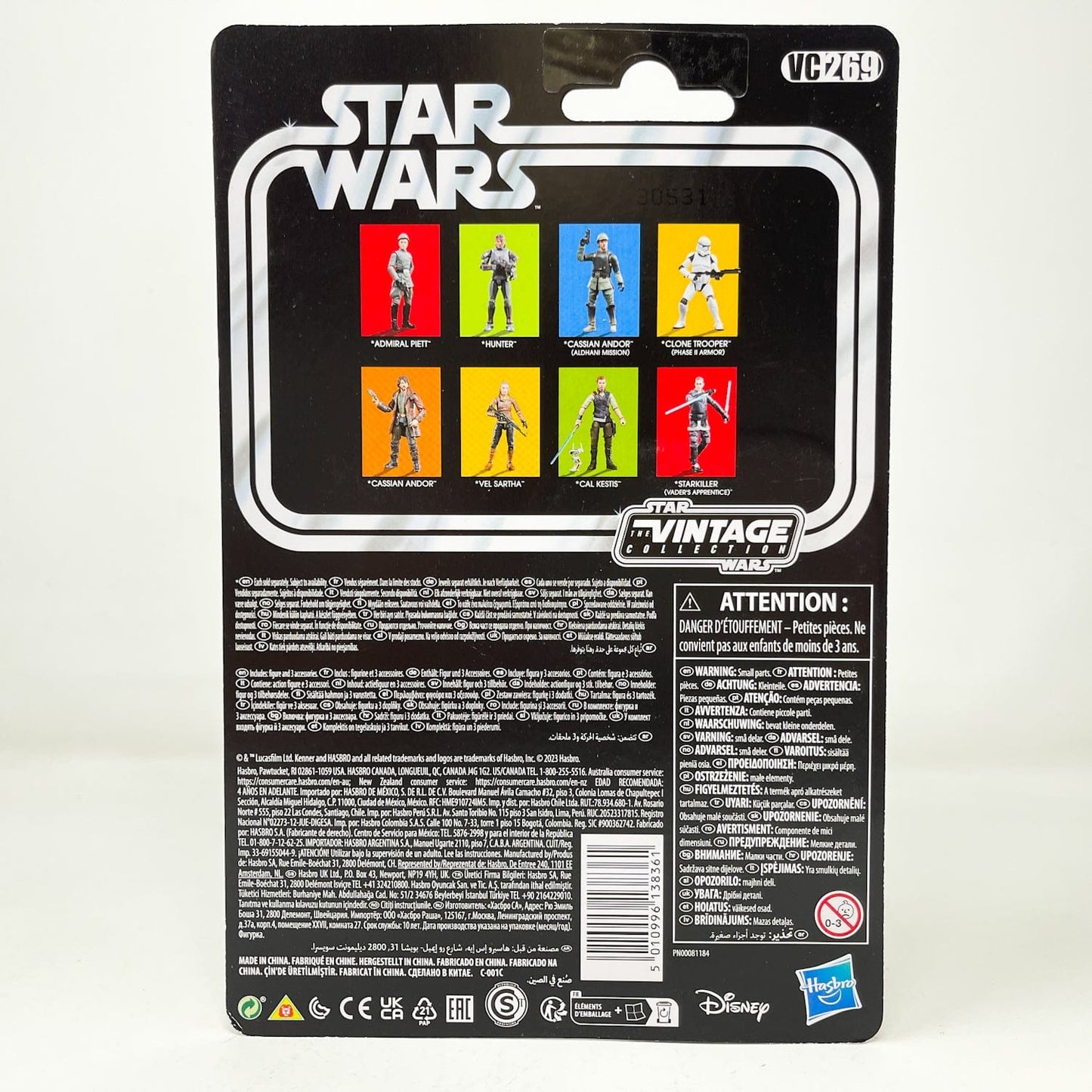 Vintage Hasbro Star Wars Vintage Collection Carded VC269 Clone Trooper (Phase II Armor) - The Vintage Collection Hasbro Star Wars