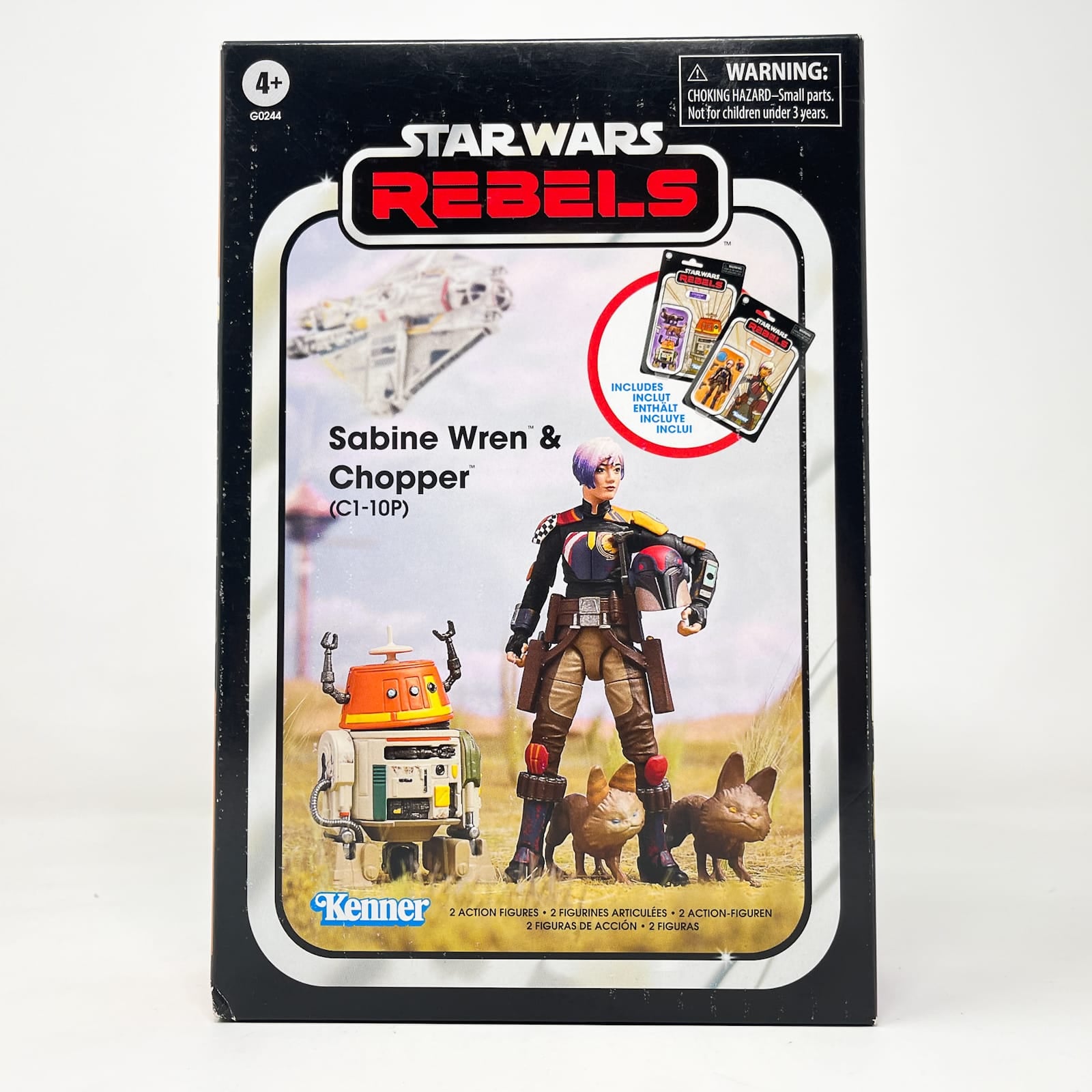 Star Wars VC332 Sabine Wren & VC333 Chopper (C1-10P) 2 Pack (2024