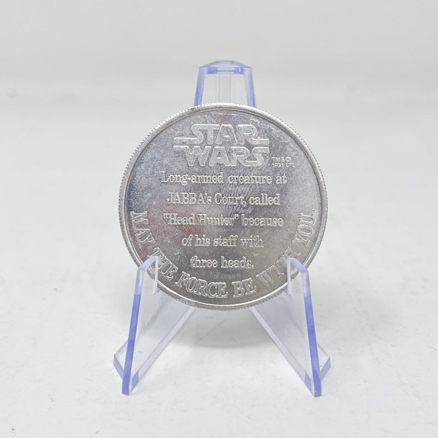 Vintage Kenner Star Wars Coin Amanaman POTF Coin