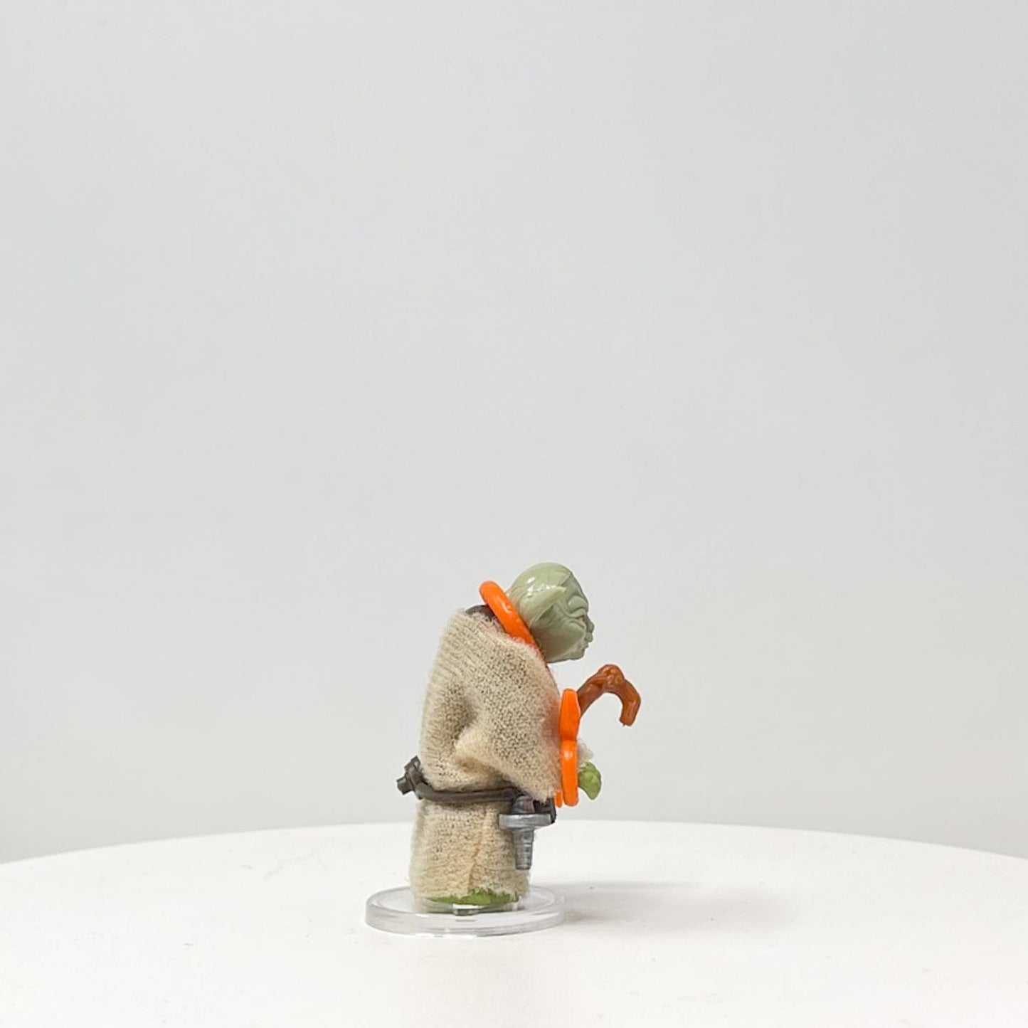 Vintage Kenner Star Wars LC Yoda with Orange Snake Loose Complete
