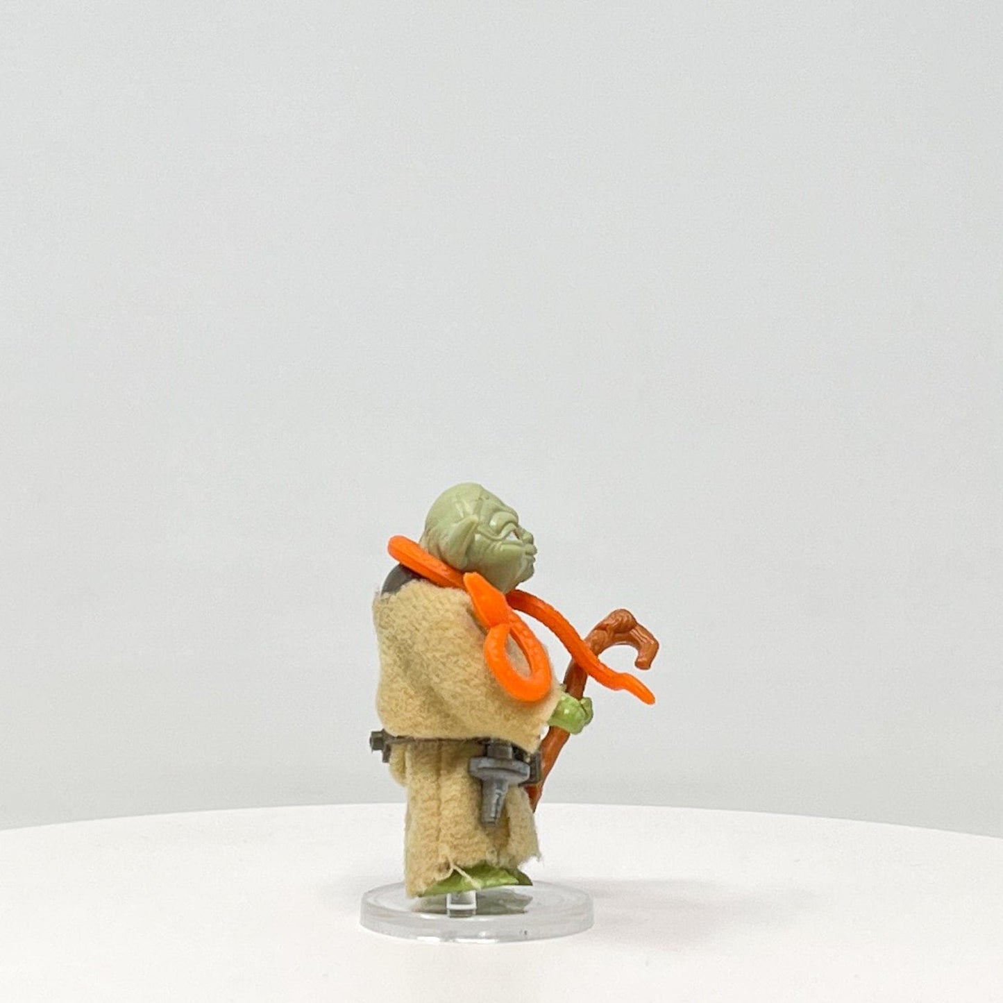 Vintage Kenner Star Wars LC Yoda with Orange Snake Loose Complete
