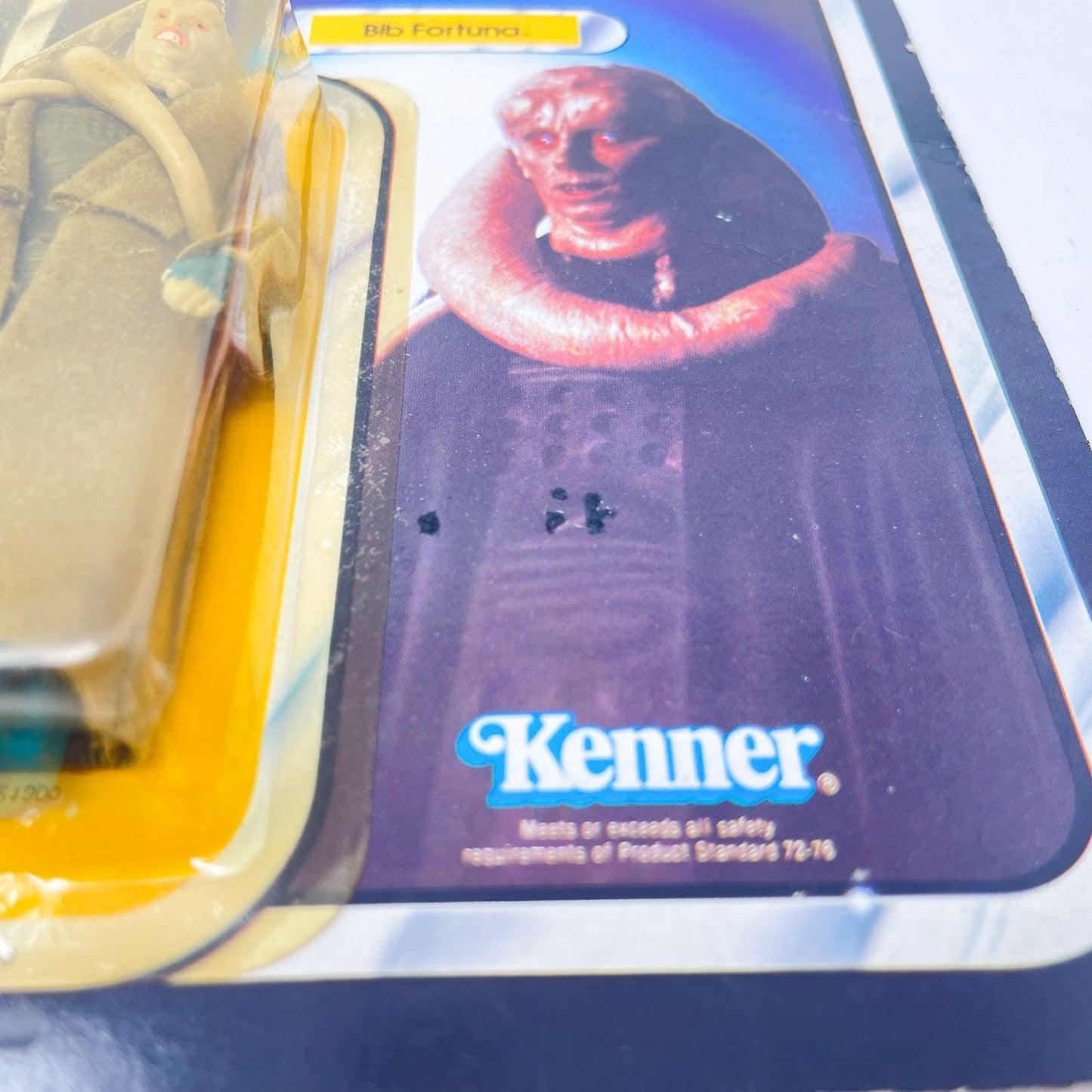 Vintage Kenner Star Wars MOC Bib Fortuna ROTJ 65B Tsukuda (Japan) - Mint on Card