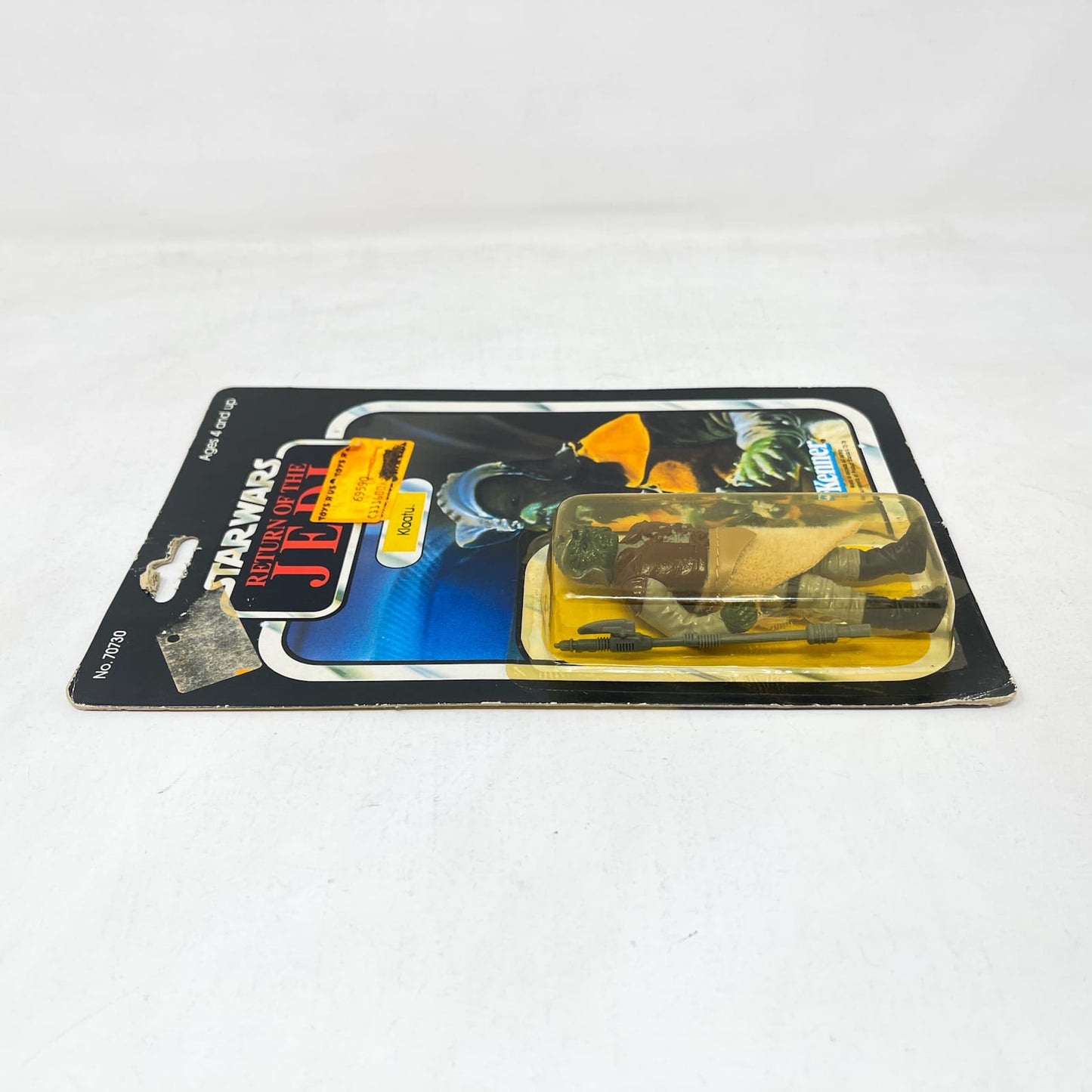 Vintage Kenner Star Wars MOC Klaatu ROTJ 65B-back - Mint on Card