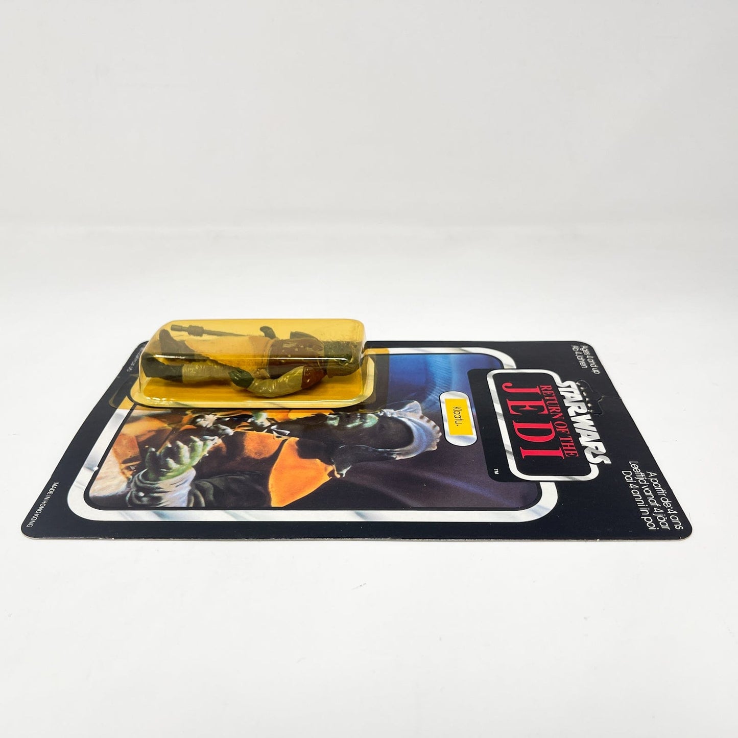 Vintage Kenner Star Wars MOC Klaatu ROTJ Palitoy 65A-back - Mint on Card