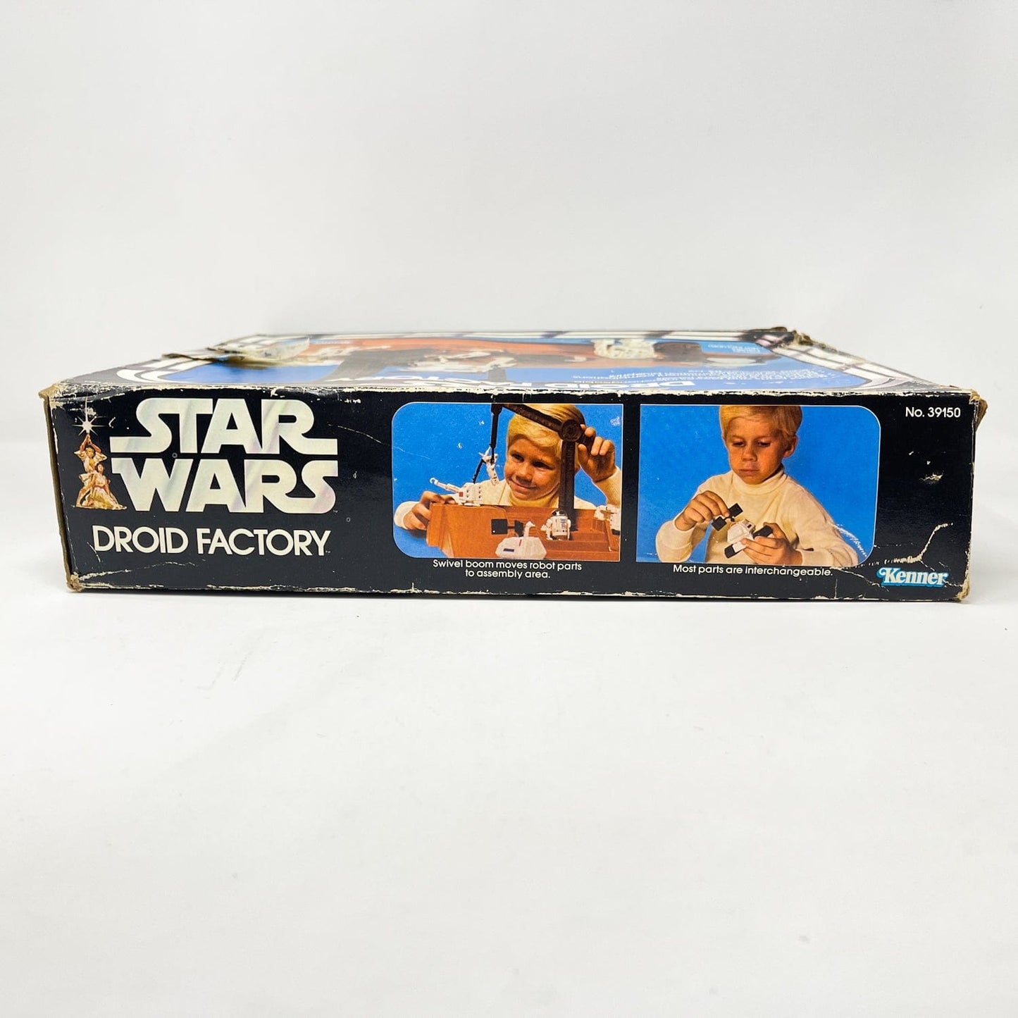 Vintage Kenner Star Wars Vehicle Droid Factory - Incomplete in Box w 3 Leg R2-D2