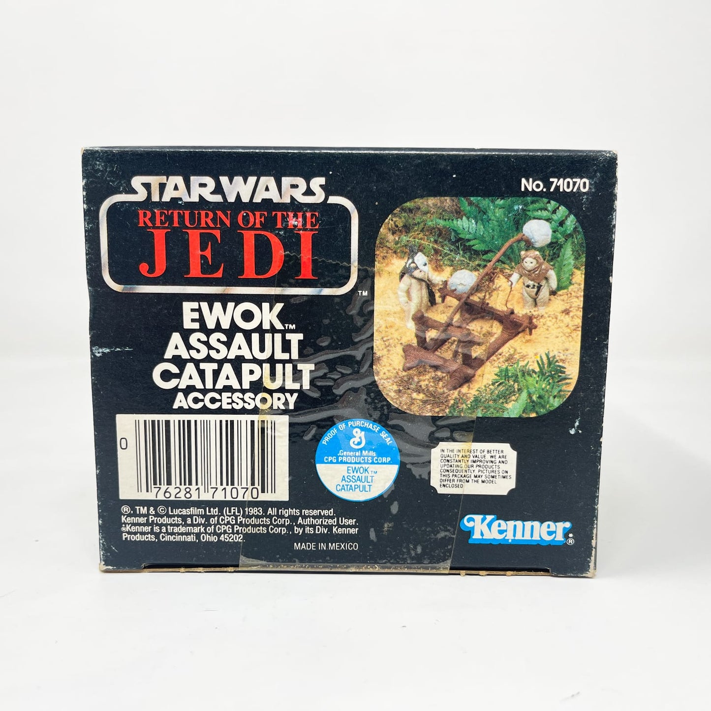 Vintage Kenner Star Wars Vehicle Ewok Catapult - SEALED in Box - Vintage Kenner Star Wars (1983)