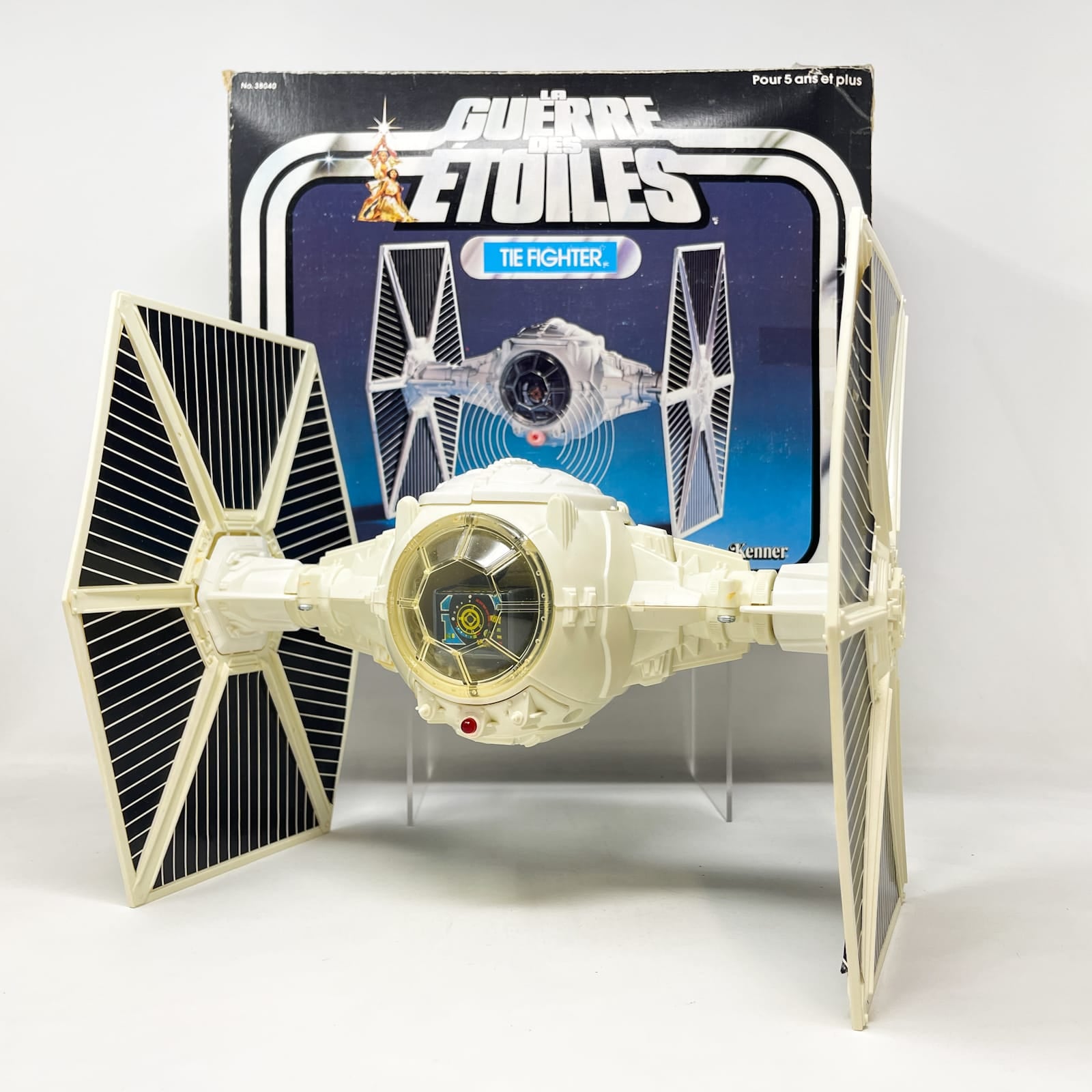 オールドケナー　1978年製　同社アクションフィギュアスケール　TIEファイター TIE Fighter - Complete in Canadian Box Kenner Vintage Star Wars