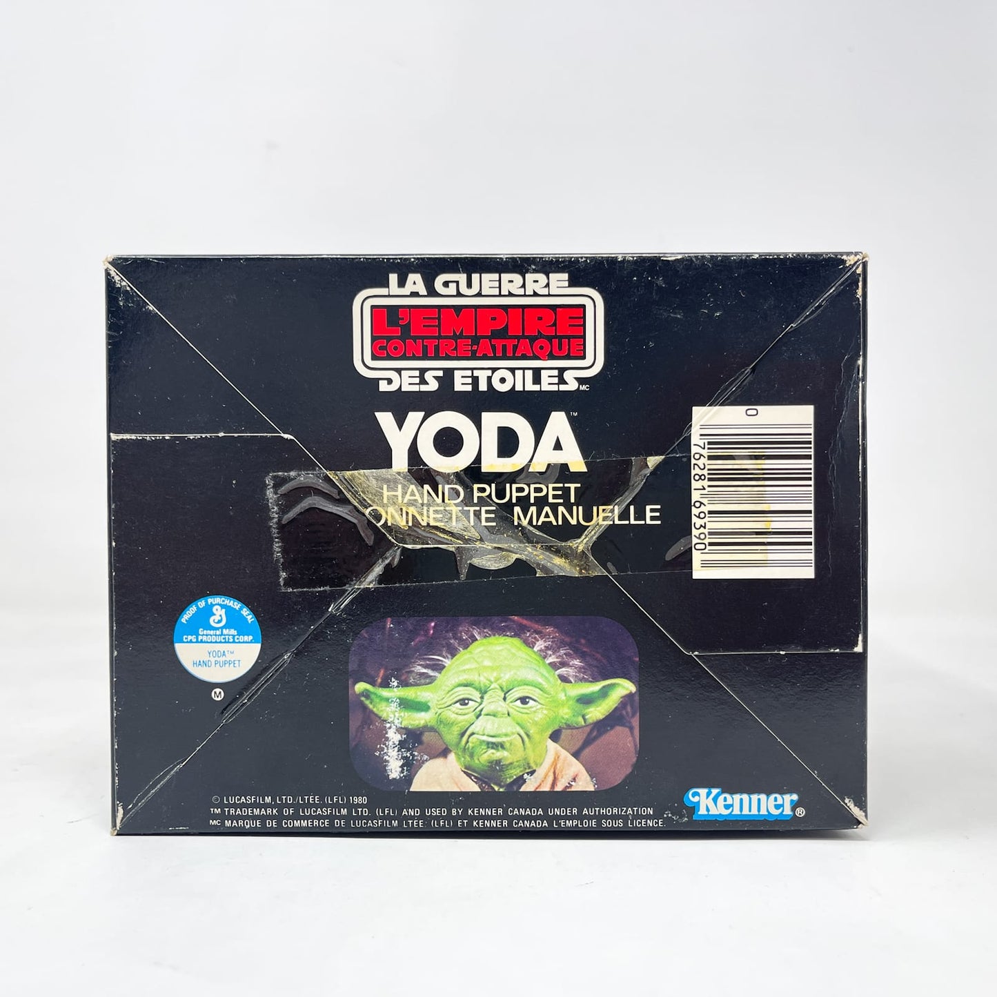 Vintage Kenner Star Wars Vehicle Yoda Hand Puppet - Sealed in Canadian Box - Vintage Kenner (1980)
