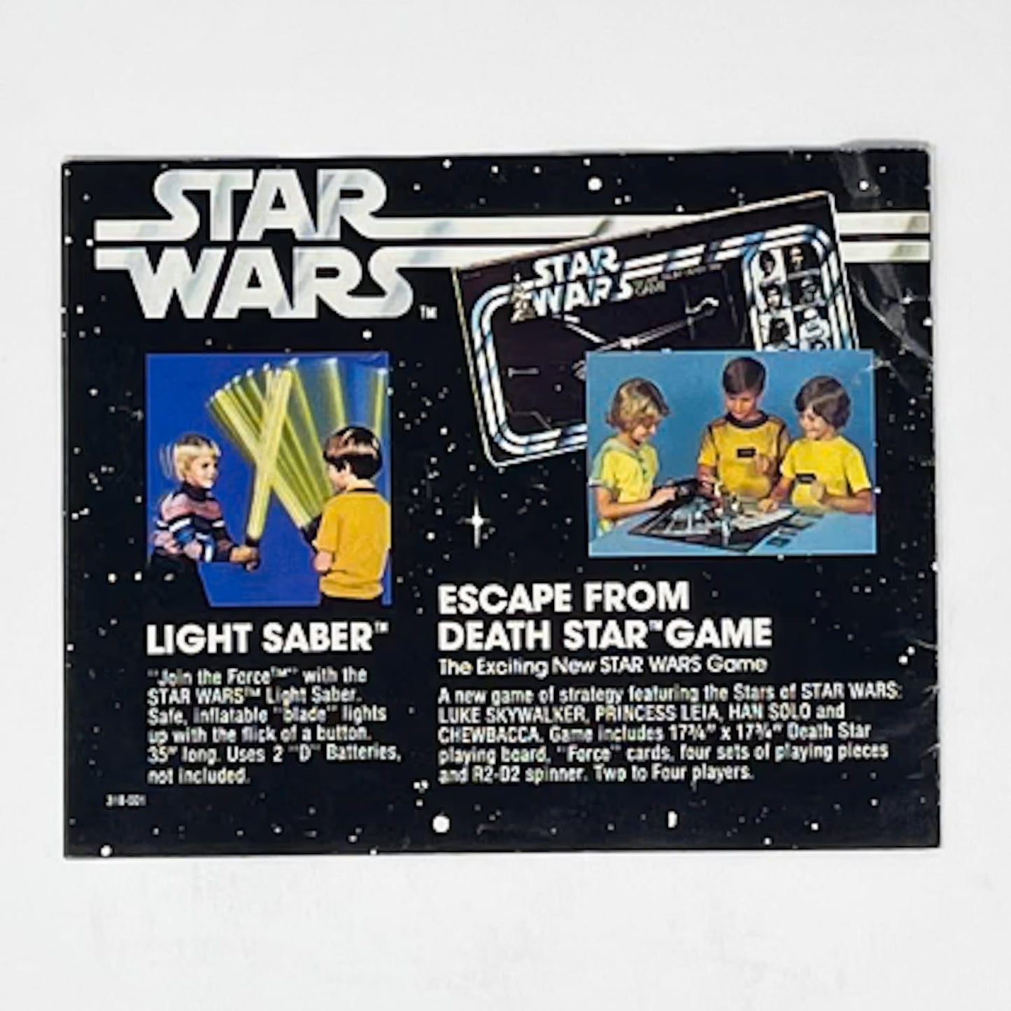 Vintage Kenner Star Wars Vintage Paper ANH Kenner Star Wars Large Early Bird Mini-Catalog