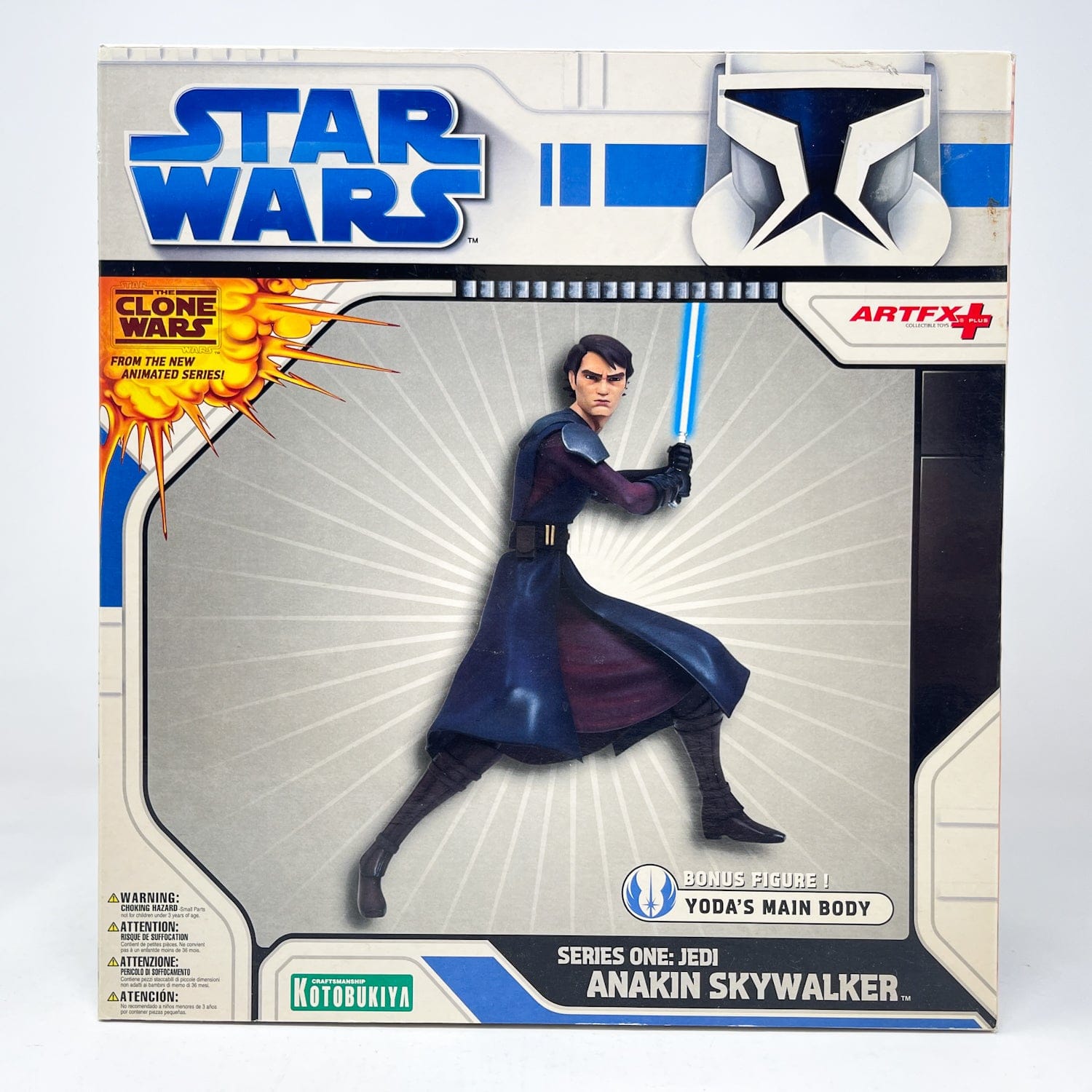 Kotobukiya Anakin Skywalker Clone Wars Animated Series - Series 1