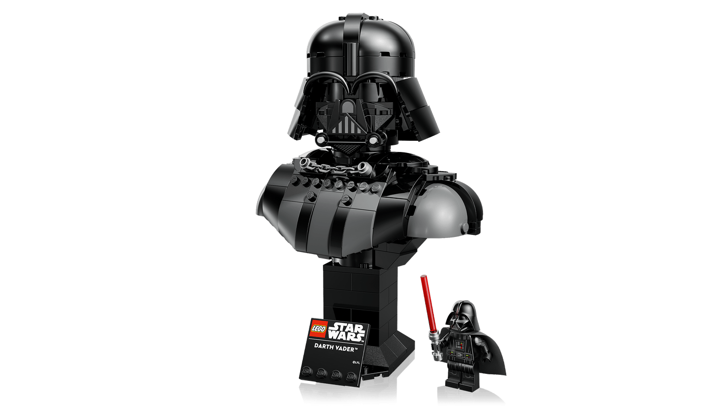 Vintage Lego Star Wars Lego Boxed Lego 75439 Darth Vader Bust