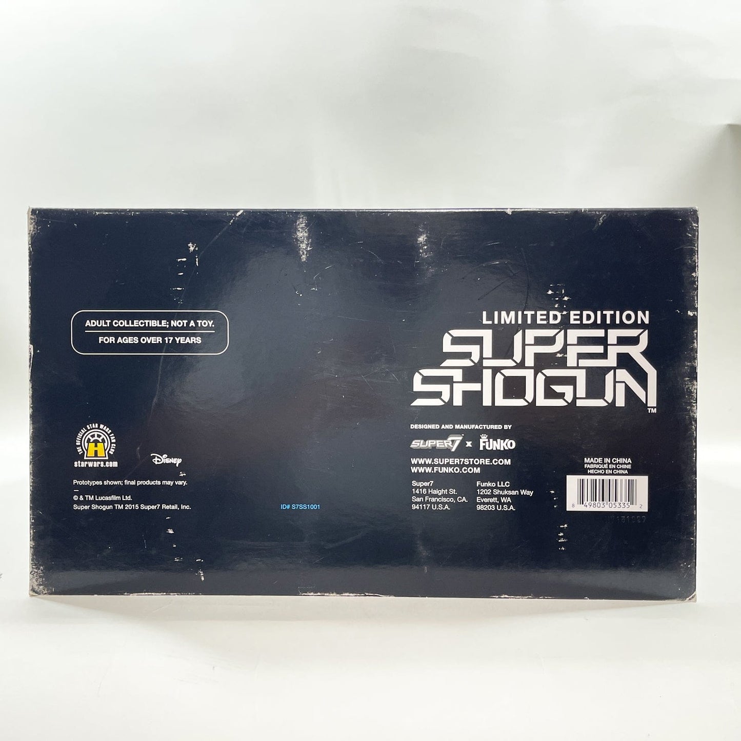 Vintage Super 7 Star Wars Statues & Busts Boba Fett Super Shogun - Super 7 - Complete in Box