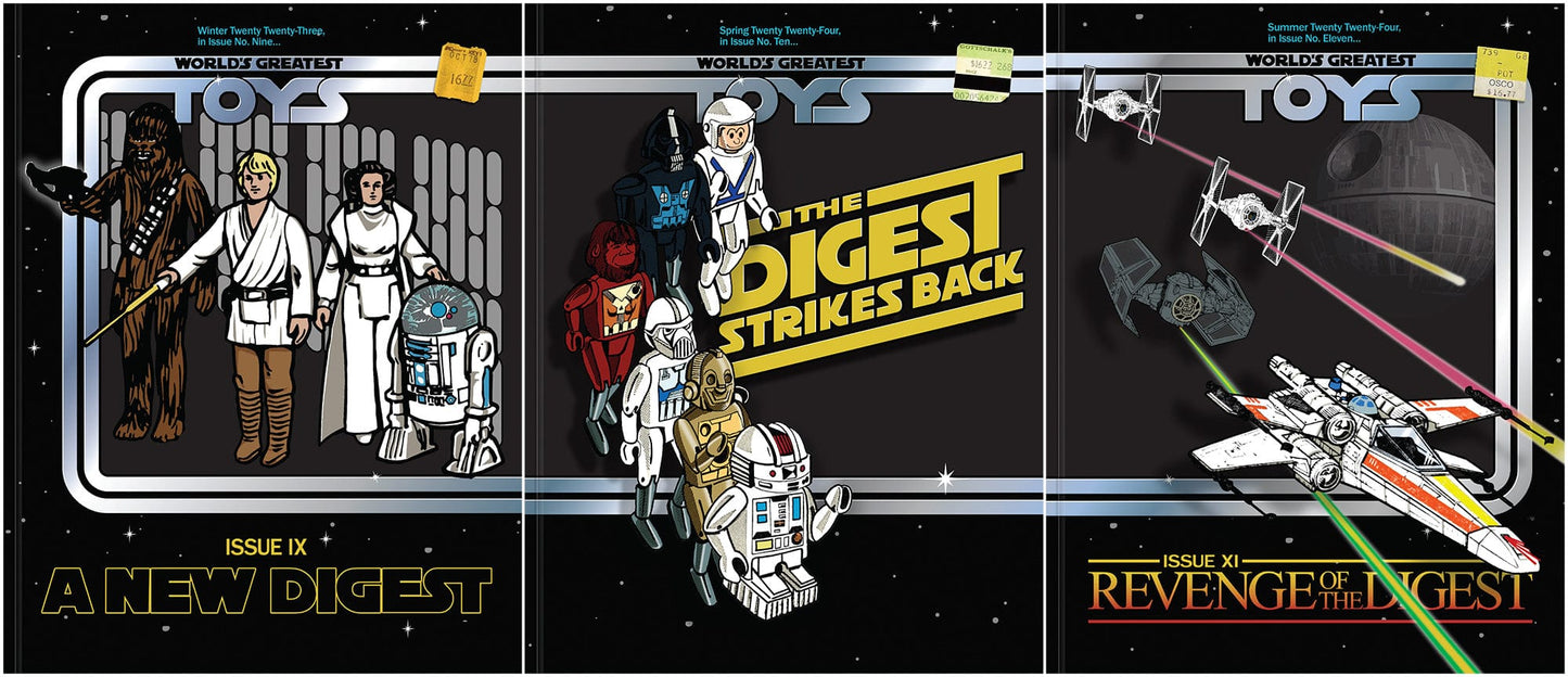 Vintage 4th Moon Toys Star Wars Supplies World's Greatest Toys Magazine: Issue 11 - Revenge of the Digest