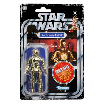C-3PO - Retro Collection Hasbro Star Wars Action Figure Vac